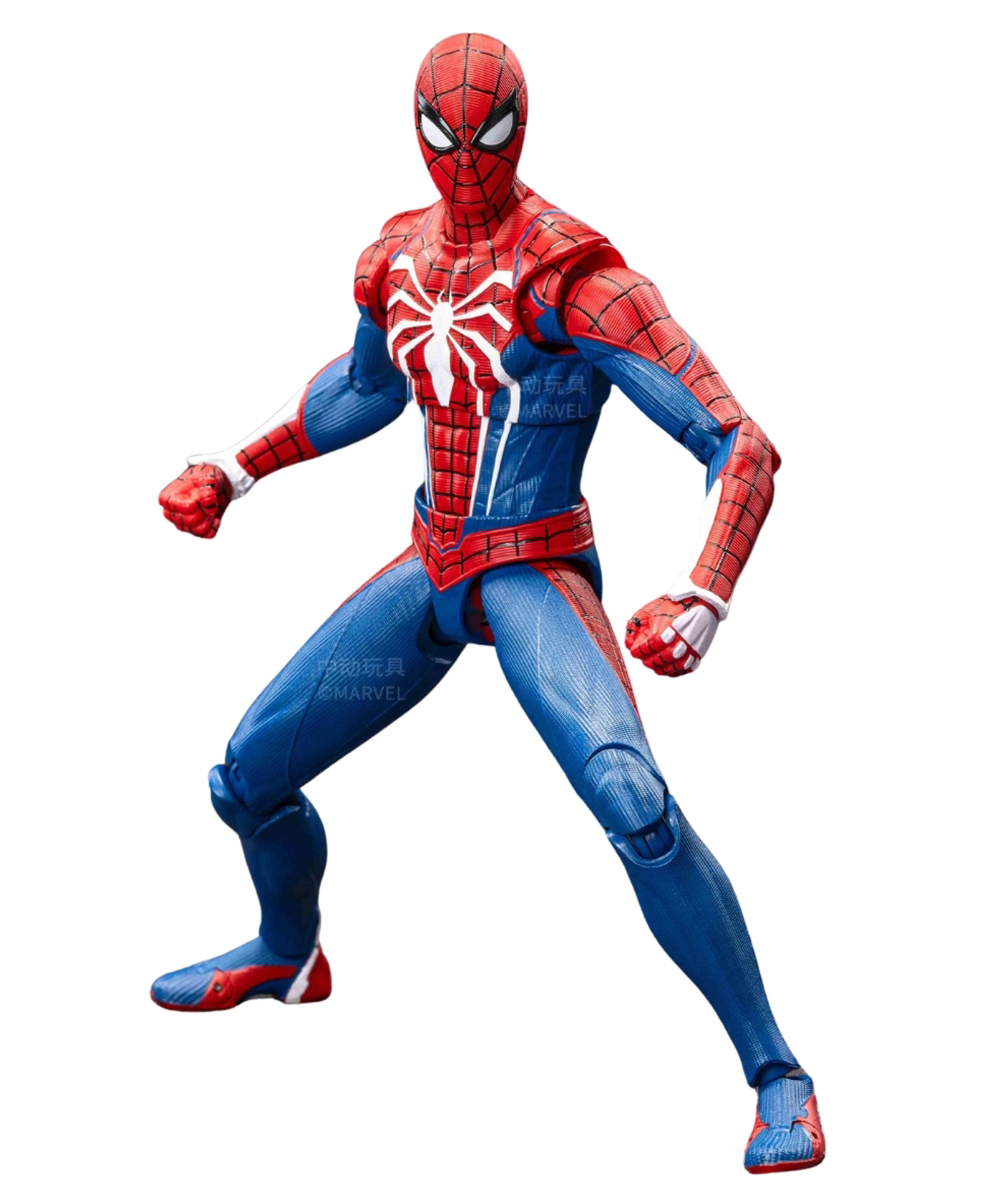 Marvel Spider-Man Advanced Suit Action Figure Collectible PVC Action Figure with Accessories - 18 cm-image-35