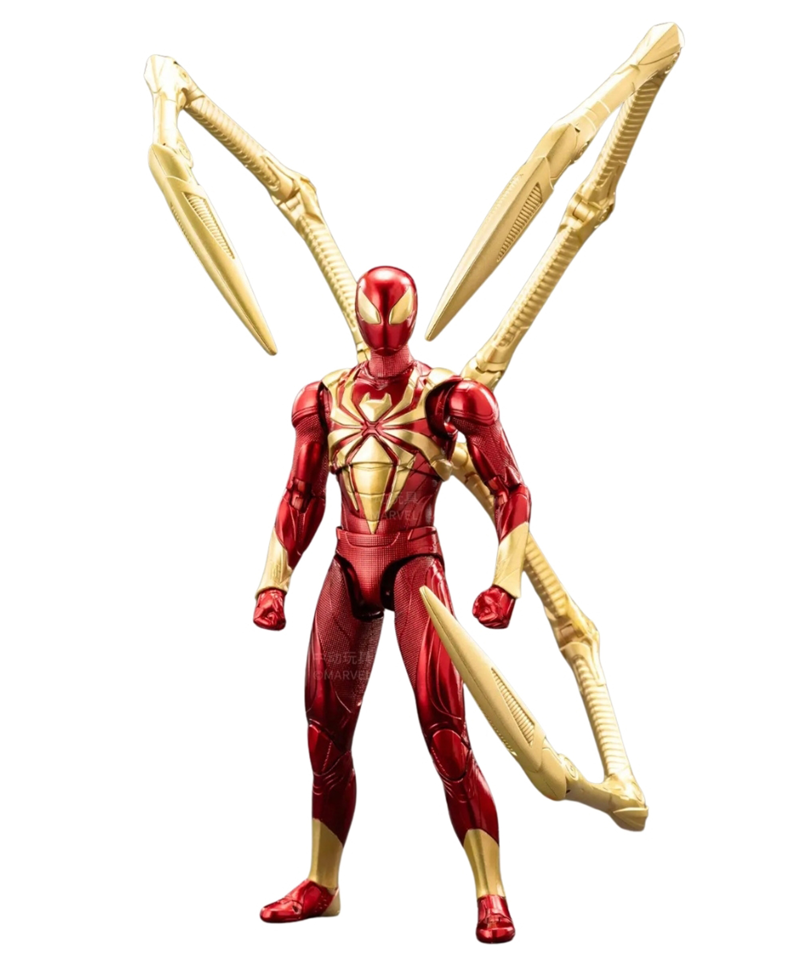 Marvel Iron Spider Man Action Figure, PVC Collectible Figure with Accessories - 18 cm-picture-42