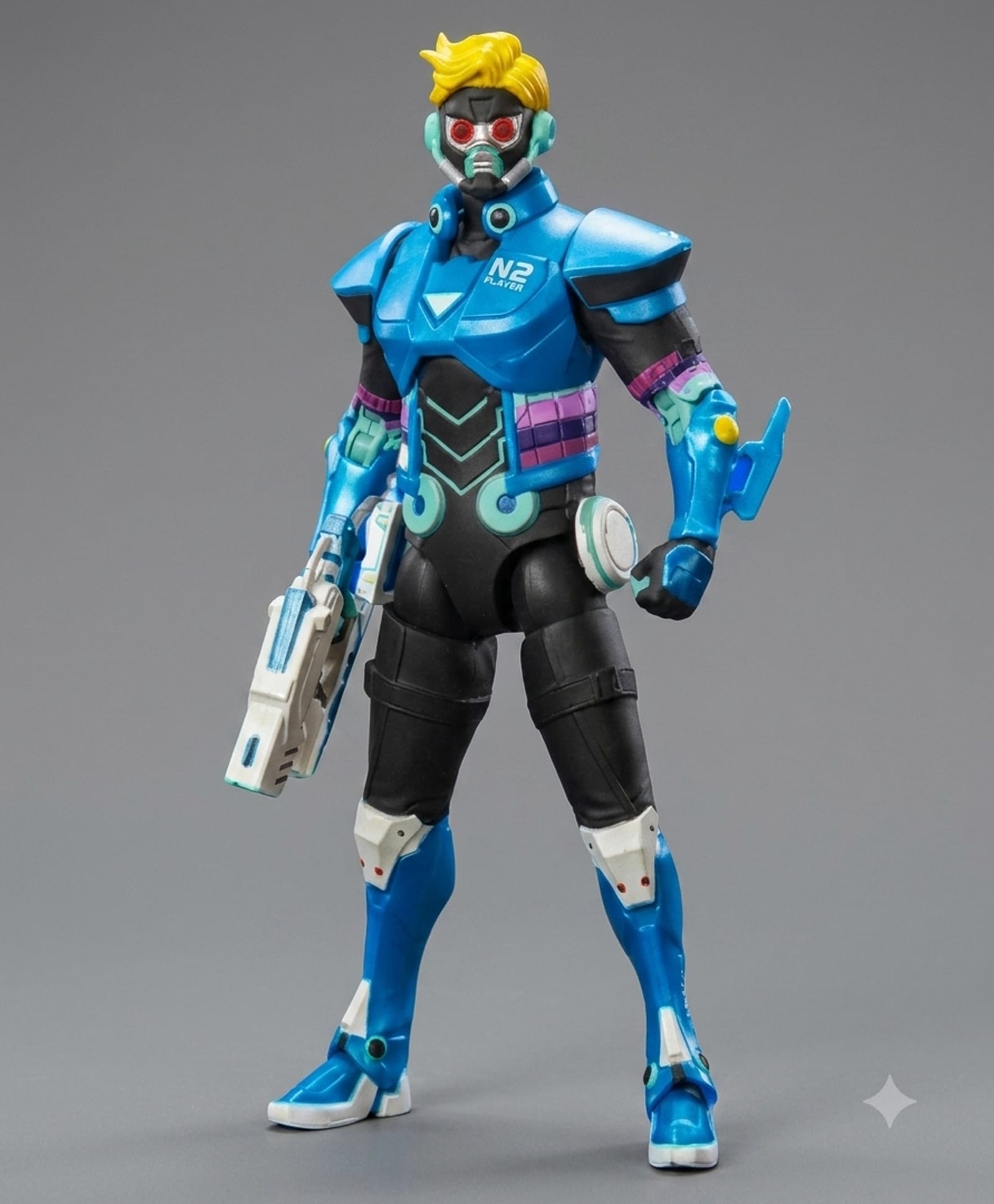 Marvel Super Games Series Star-Lord Action Figure Collectible PVC Action Figure with Accessories - 18 cm-picture-4