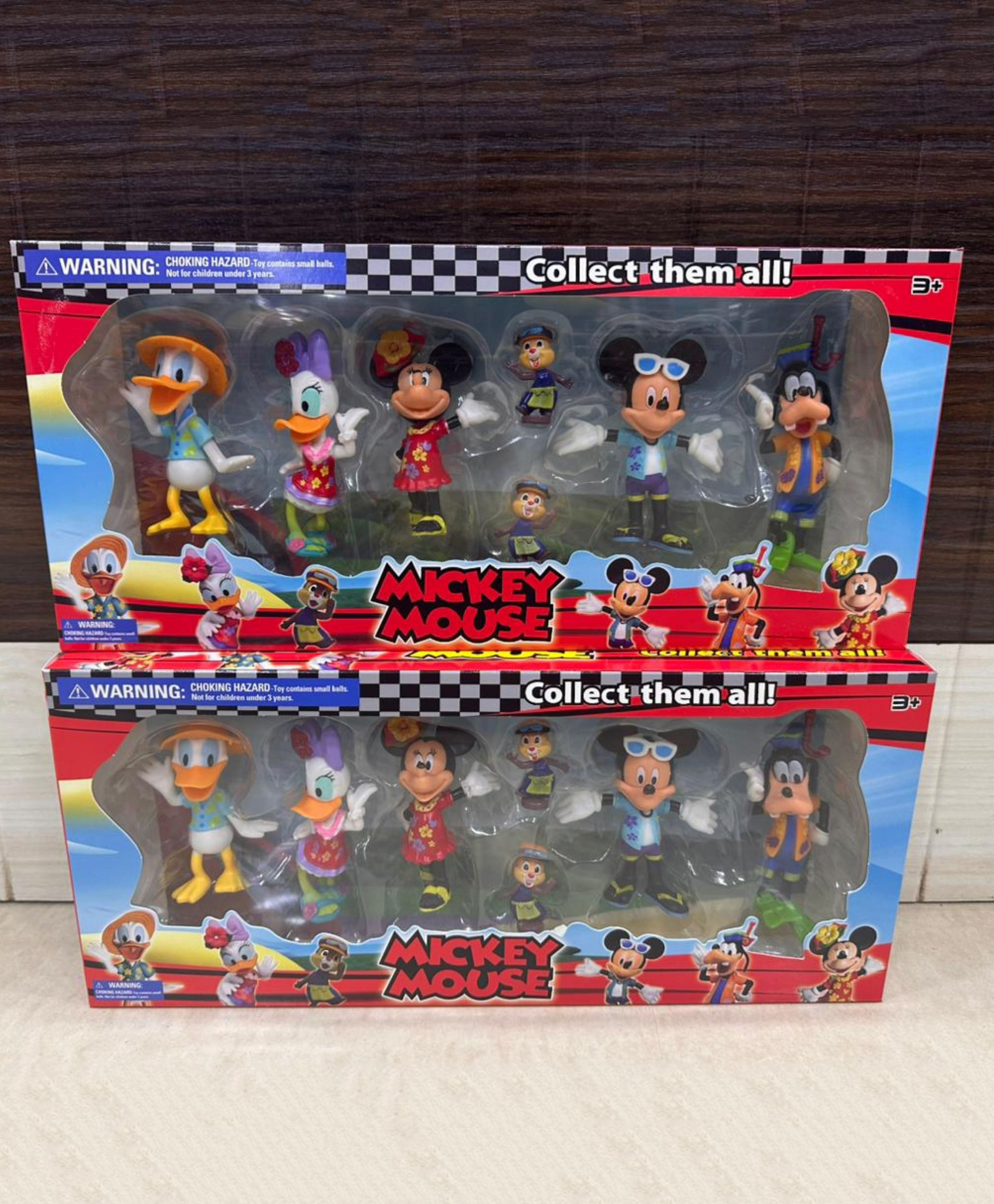 YAMAMA Mickey Mouse and Friends 6-Piece Vacation Collectible Figure Set for Kids & Adults, Premium Child-Safe ABS Plastic Miniature Toy Pack, Fun Entertainment Kids Toy - Multicolor-image-22