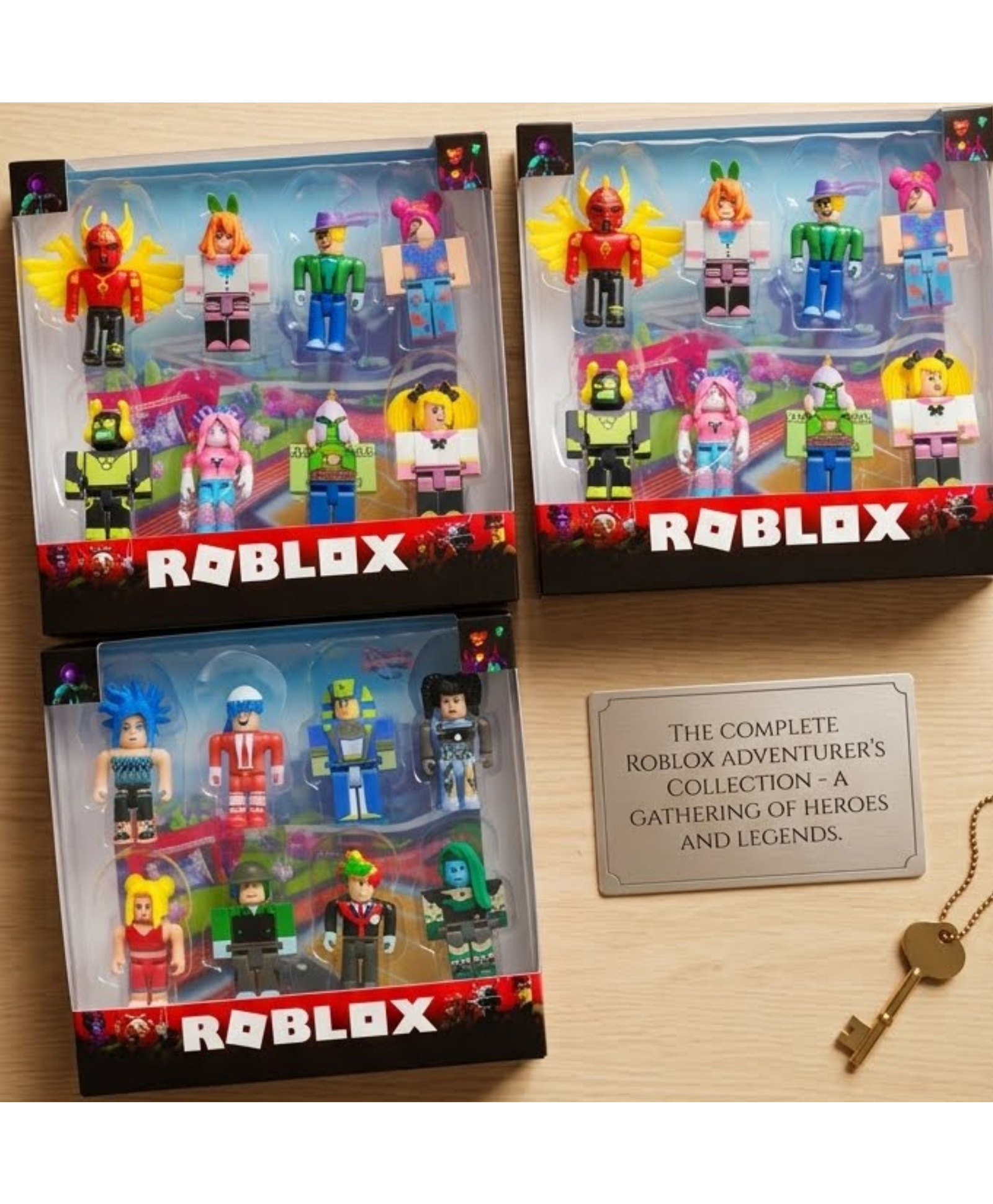YAMAMA Roblox 8-Piece Block-Style Premium Collectible Action Figure Set for Kids & Adults, Premium Child-Safe ABS Plastic Gamer Miniature Toy Pack, Fun Interactive Kids Toy - Color And Design May Vary-image-26