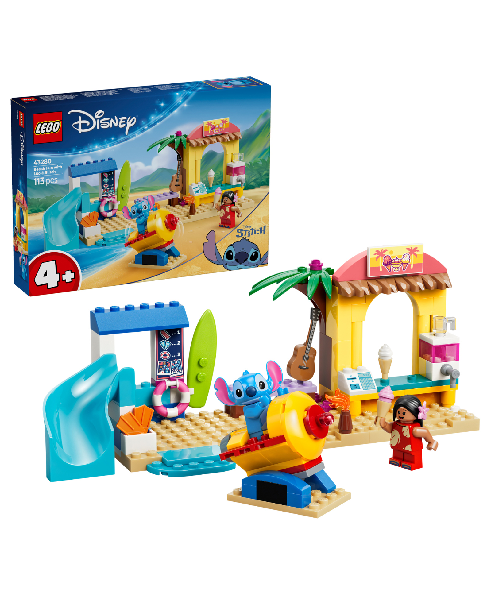 LEGO | Disney Beach Fun with Lilo & Stitch 113 pieces-43280-image-29