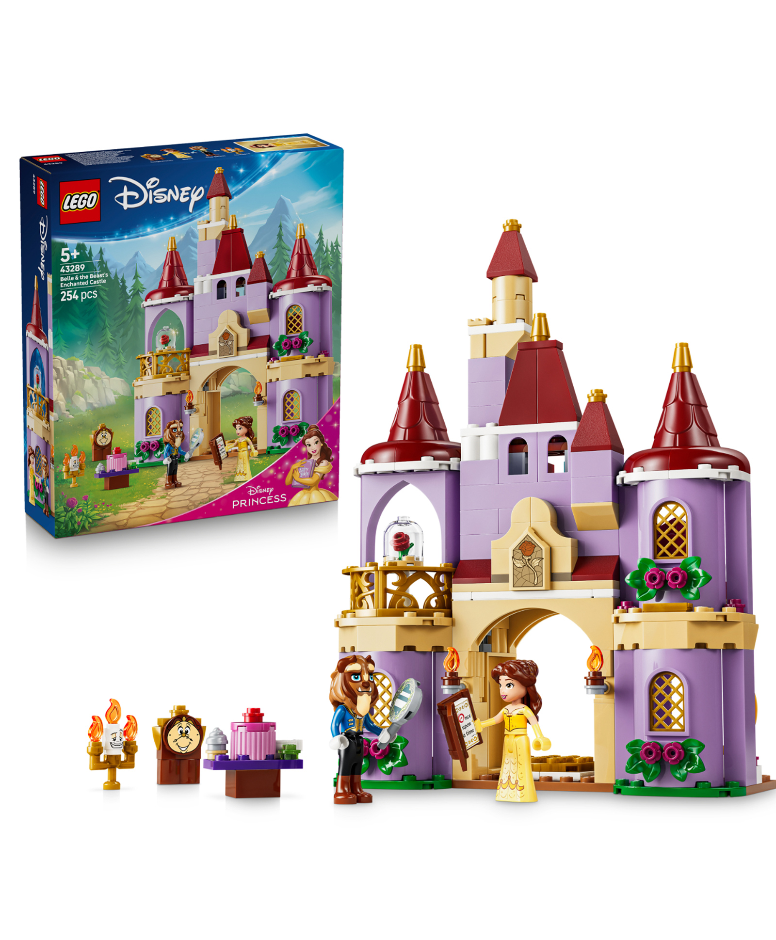 LEGO | Disney Princess Belle & the Beast's Enchanted Castle 254 pieces-43289-image-30