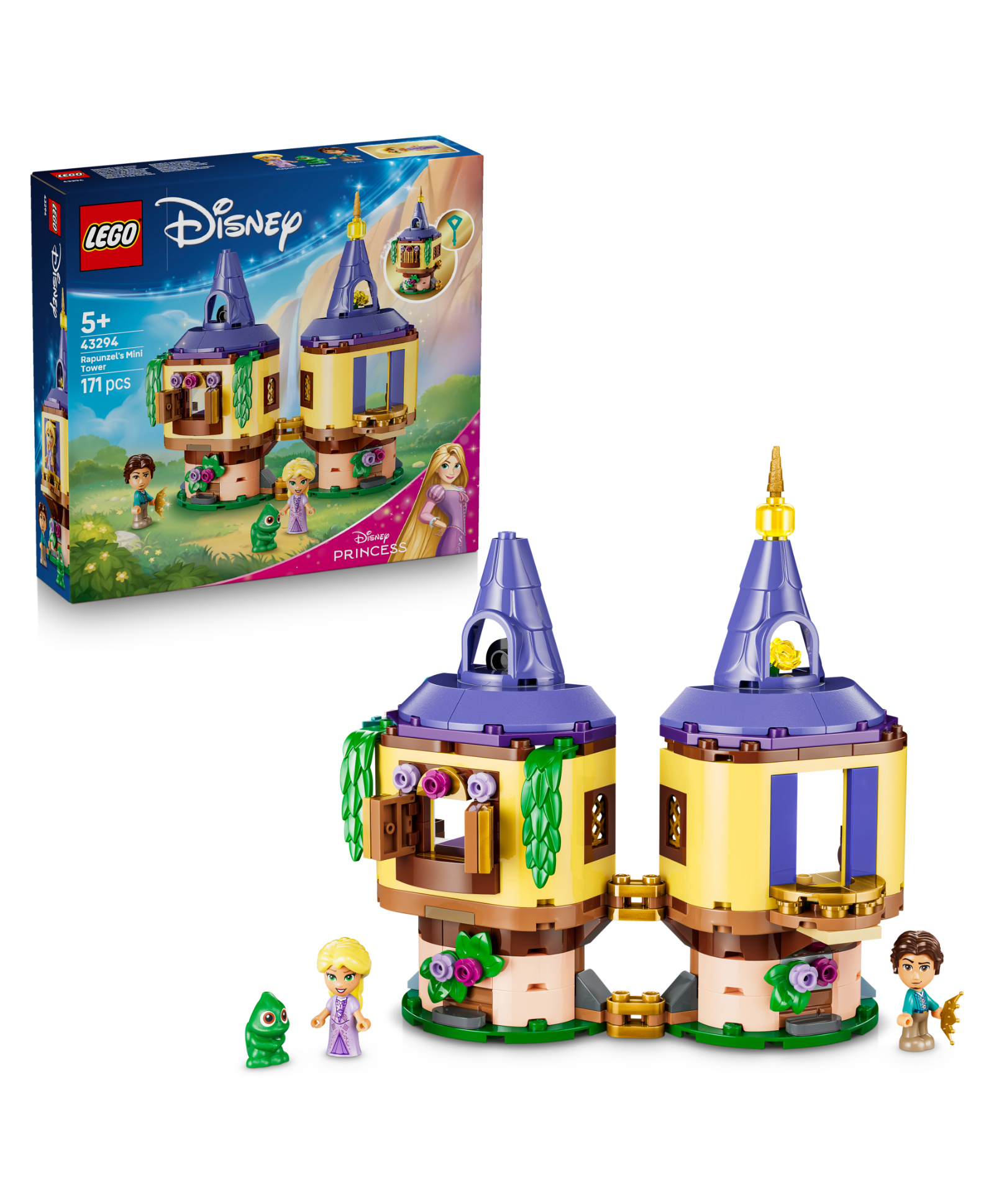LEGO Disney Princess Rapunzel's Mini Tower Playset 171 pieces-43294-image-34