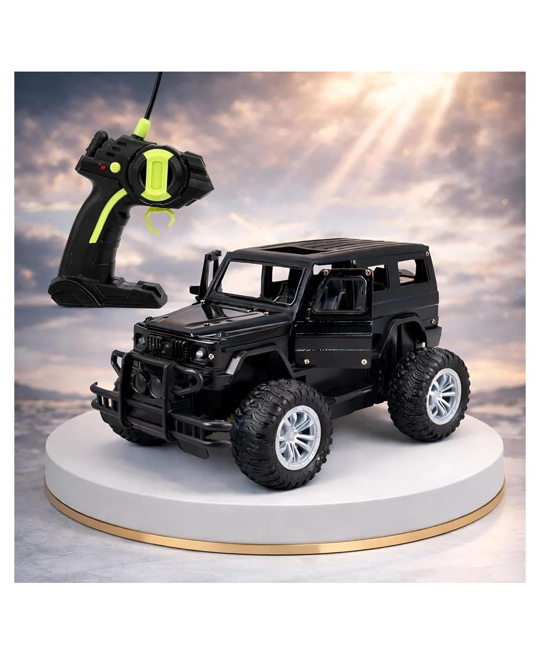 AKN TOYS Remote Control Metal Climbing Racing Jeep toy for Kids - PACK OF -1 ( COLOR AND DESIGN MAY VARY )-picture-24