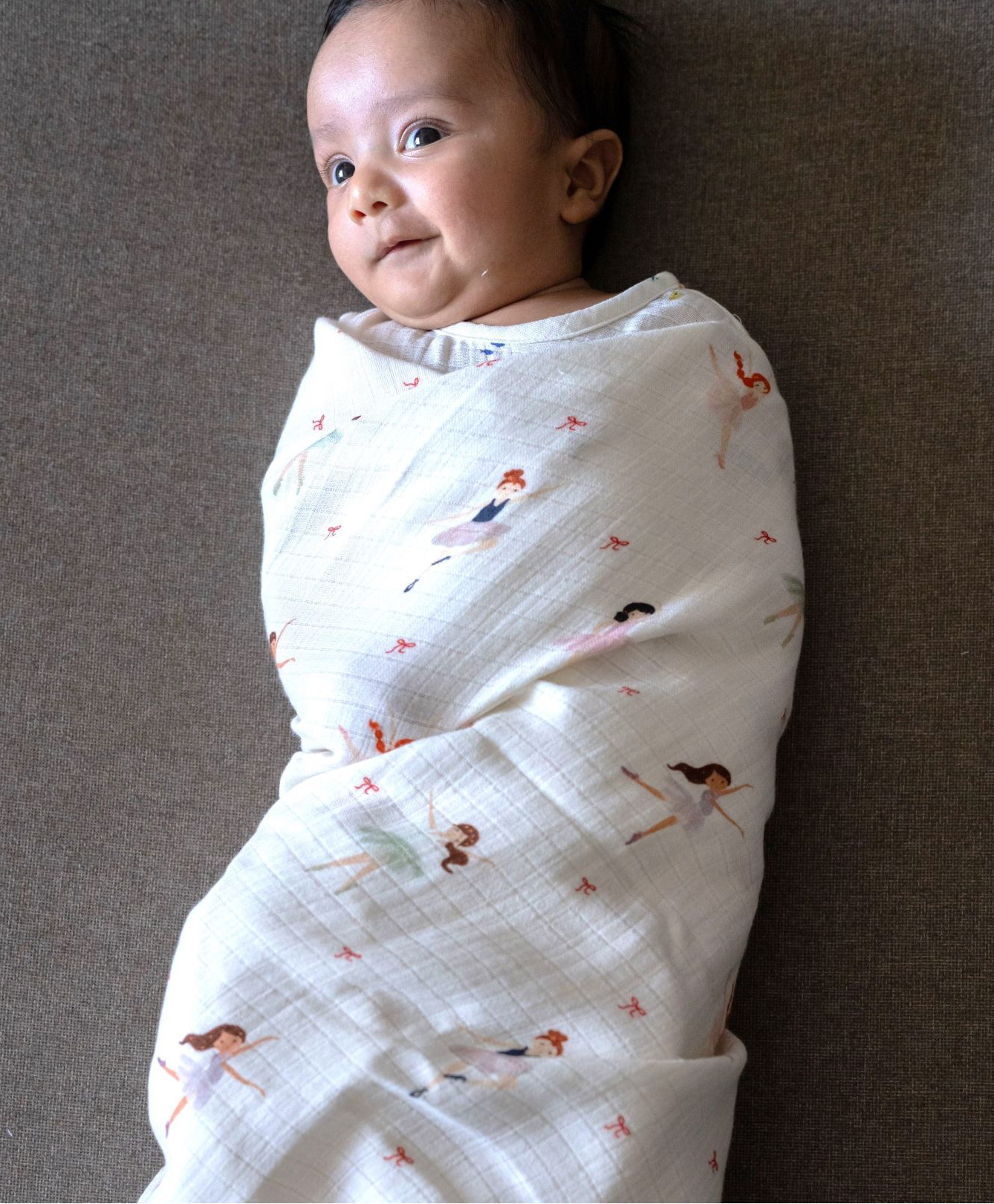 DULAAR Organic Muslin Swaddle for Newborns-picture-1
