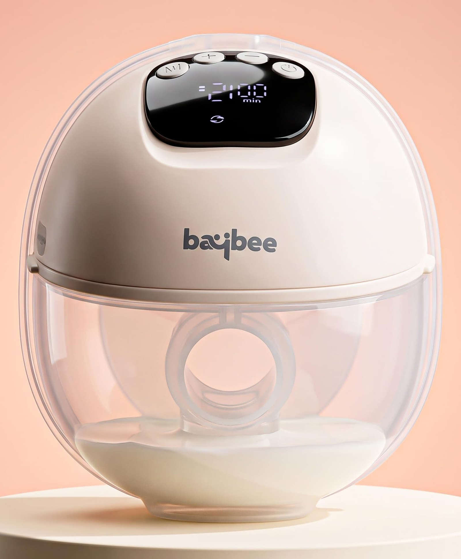 Baybee Elora Pro Breast Pump Electrical Machine for Mothers | Ultra-Quiet BPA-Free Breast Milk Pump with 4 Modes (Massage, Expression, Lactation, Auto) | 12 Suction Levels (20-Min Auto Shut-Off)-picture-24