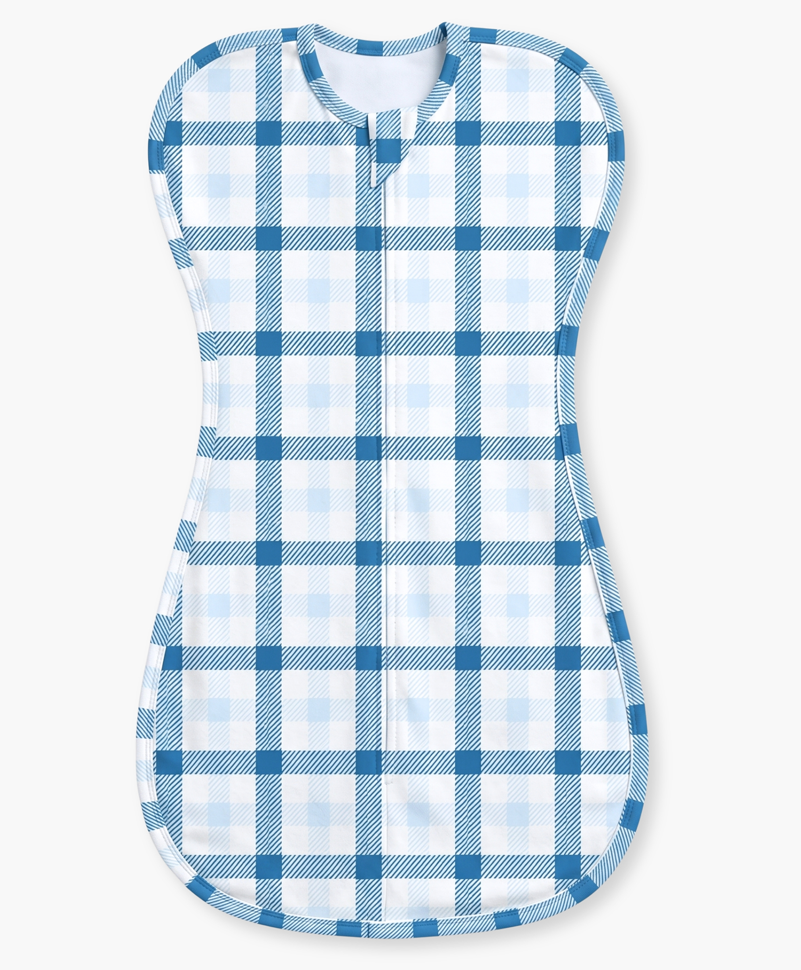 Cocoon Care Bamboo Knitted Arms Up Sleeping Swaddle Pod For Baby-Blue-picture-4