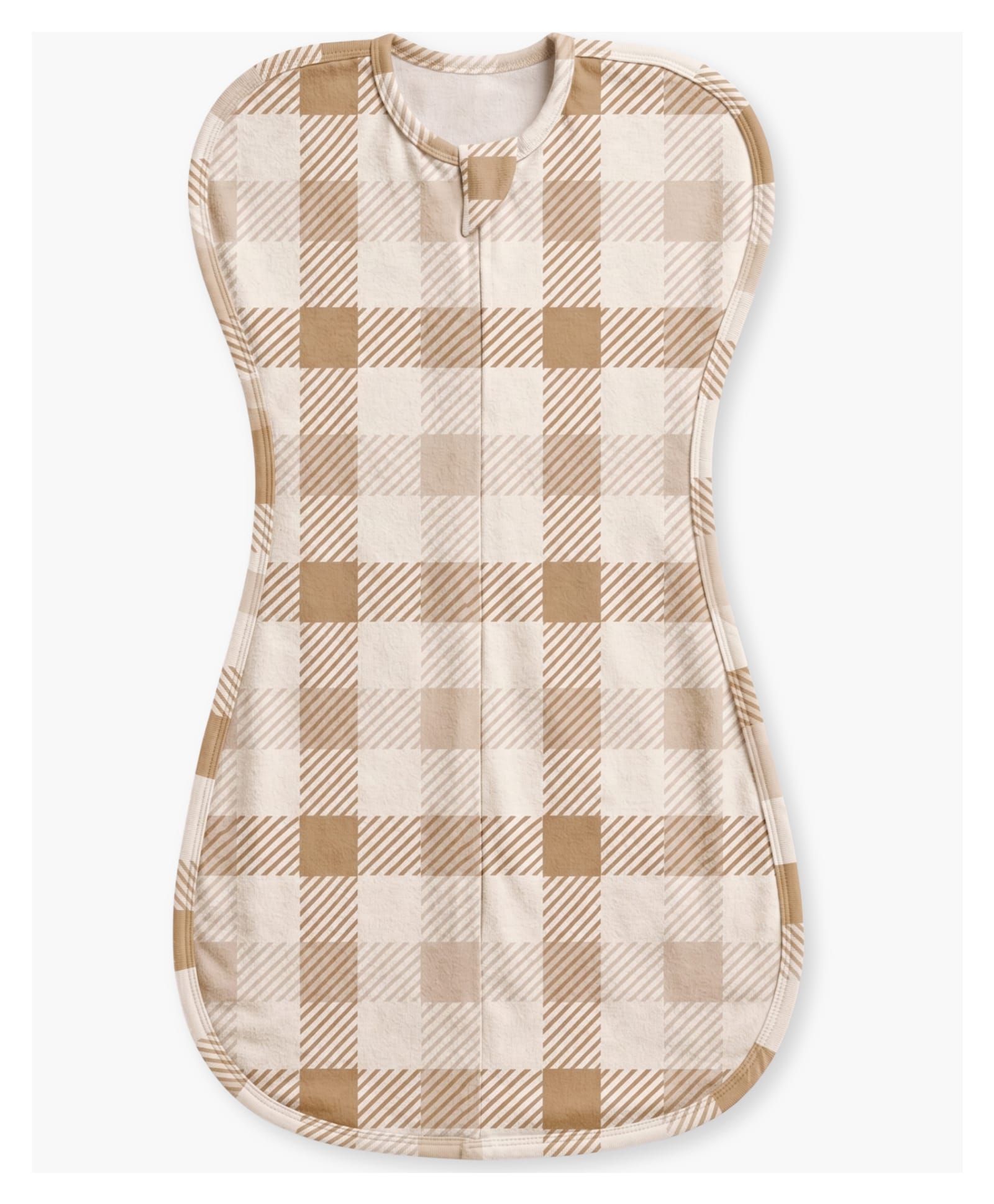Cocoon Care Bamboo Knitted Arms Up Sleeping Swaddle Pod For Baby -Brown-picture-14