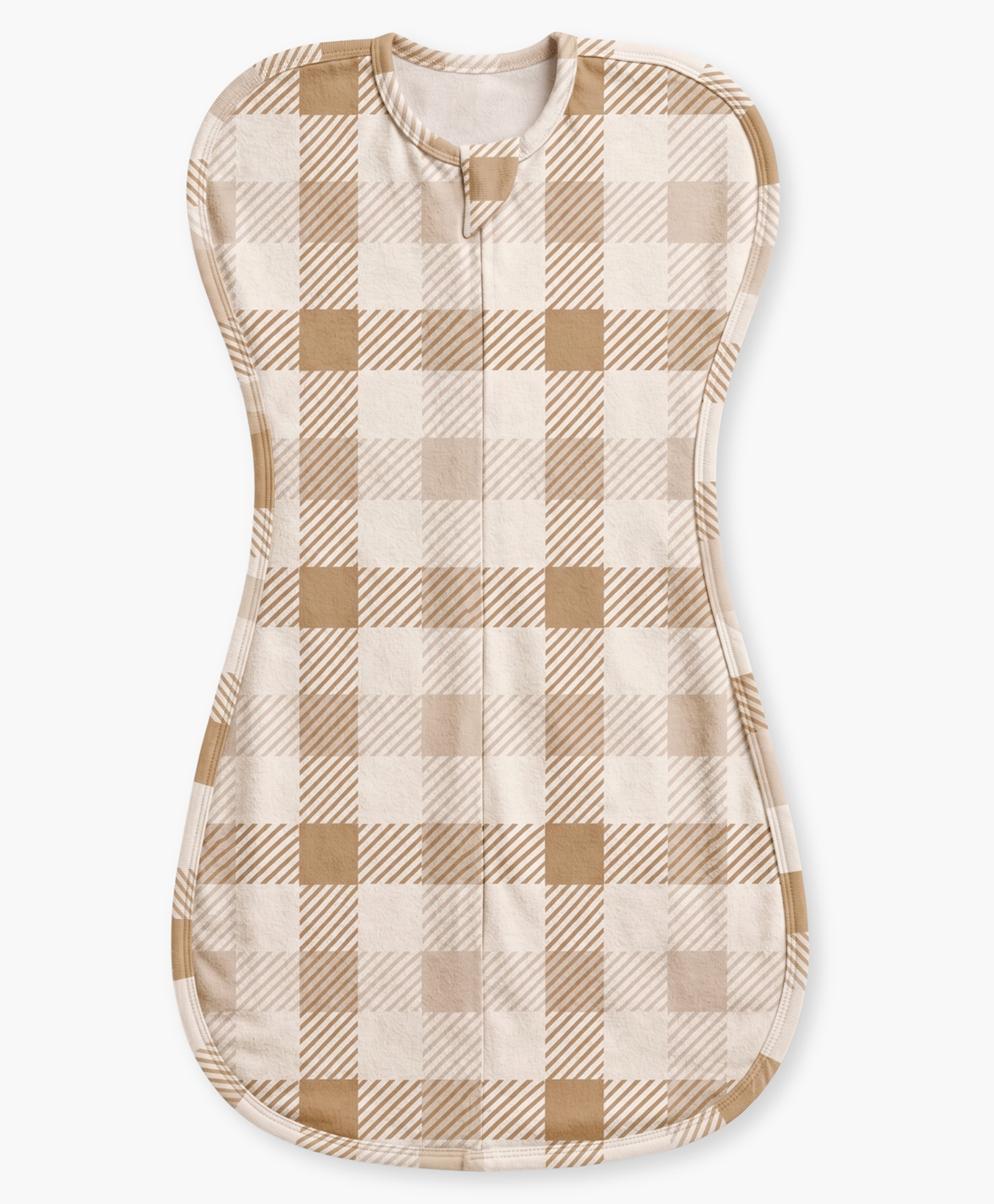 Cocoon Care Bamboo Knitted Arms Up Sleeping Swaddle Pod For Baby - Brown-picture-1