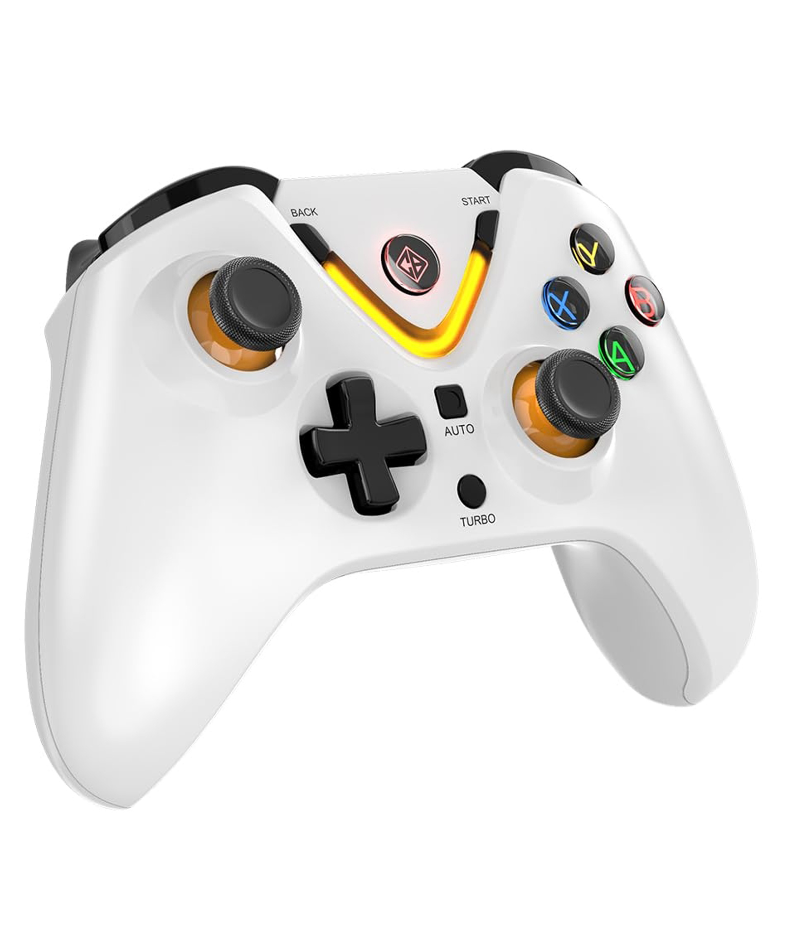 Cosmic Byte Ares Tri-Mode Wireless & Wired Controller for PC, 2.4GHz, Bluetooth, USB-C Wired, Hall Effect Joysticks, Dual Vibration (White)-picture-11