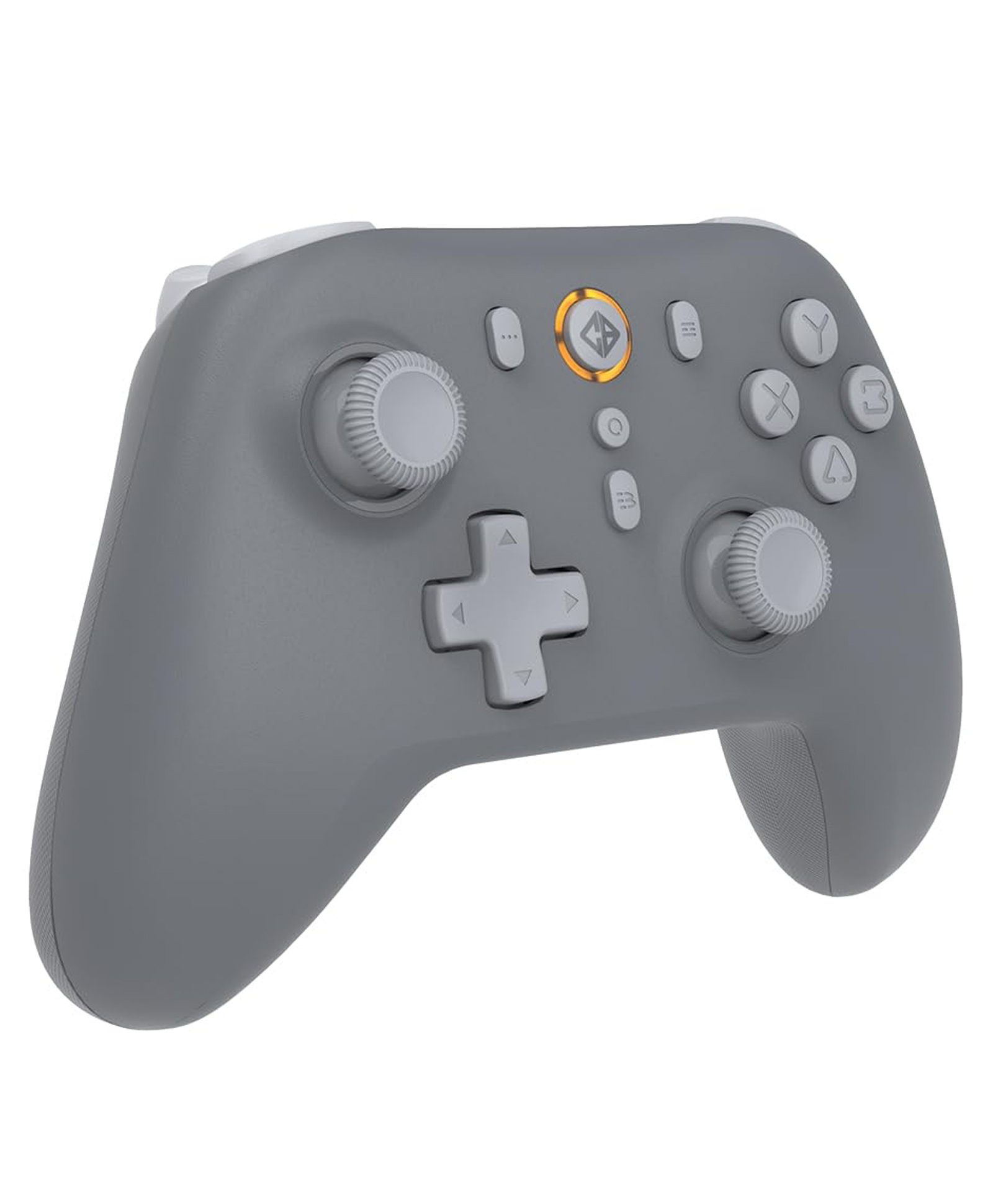 Cosmic Byte Blitz Wireless + Wired Controller for PC, Hall Effect Joystick & Triggers, 1000Hz Polling Rate, Adjustable Vibration, Turbo & Auto Turbo (Grey)-image-9