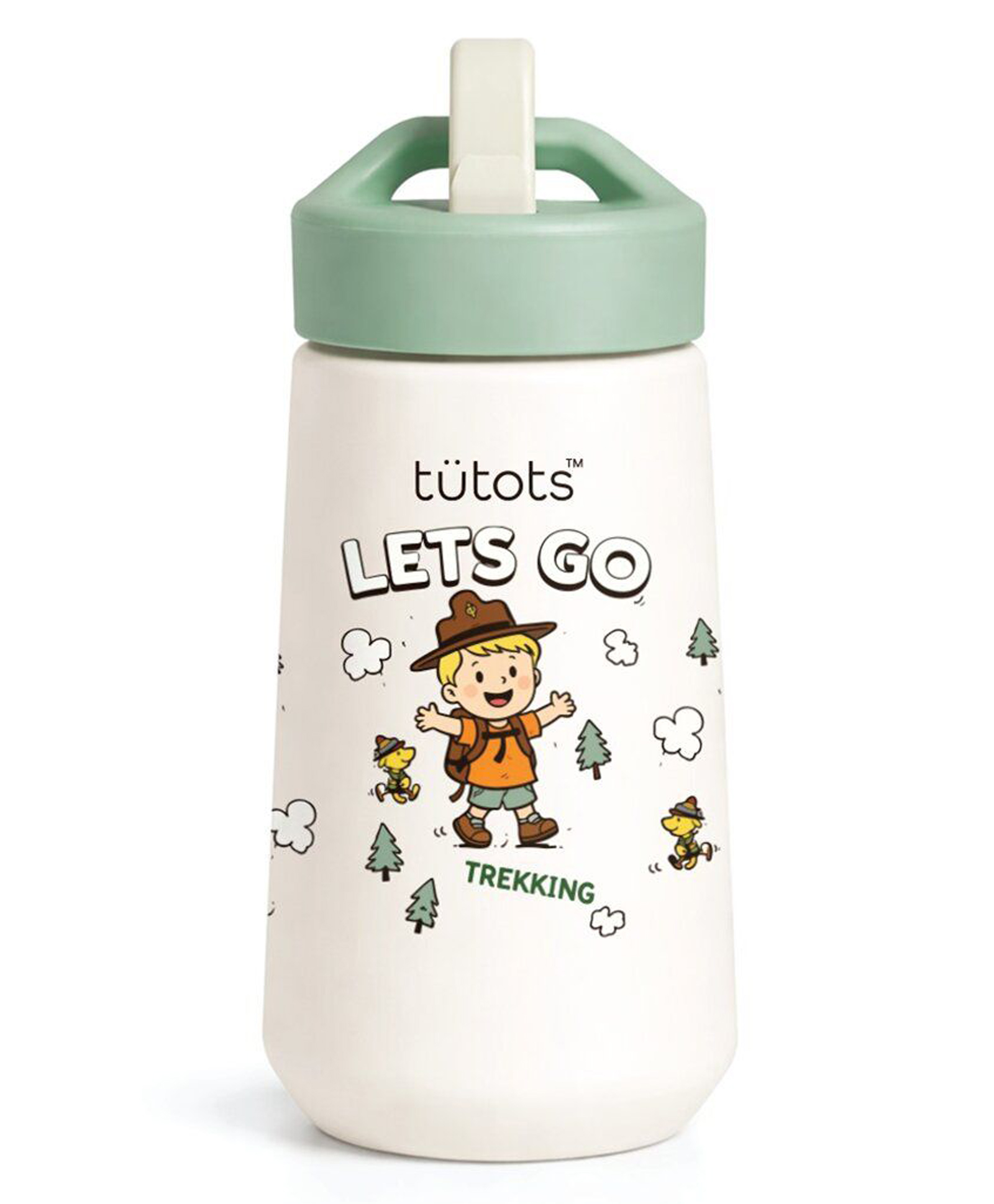 Tutots Baby Water Sipper, Flip Spout Lid, BPA-Free, No-Spill Design, 12+ Months-picture-25