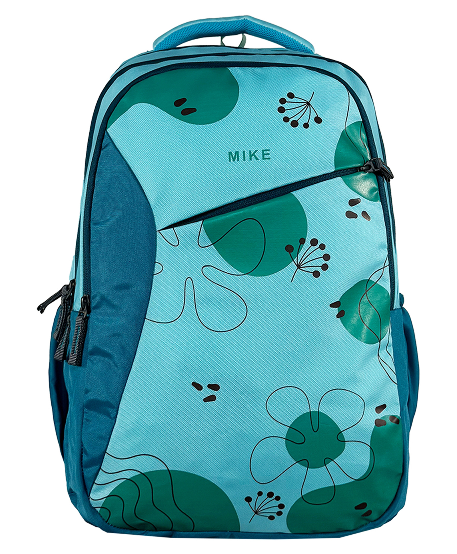 MIKE BAGS Mora Backpack Height 18.5 cm Inches -Teal-picture-18