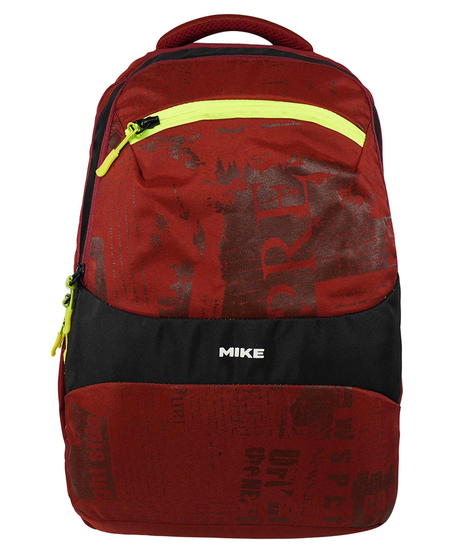 MIKE BAGS Torino Backpack-Rust-19 Inches-image-1