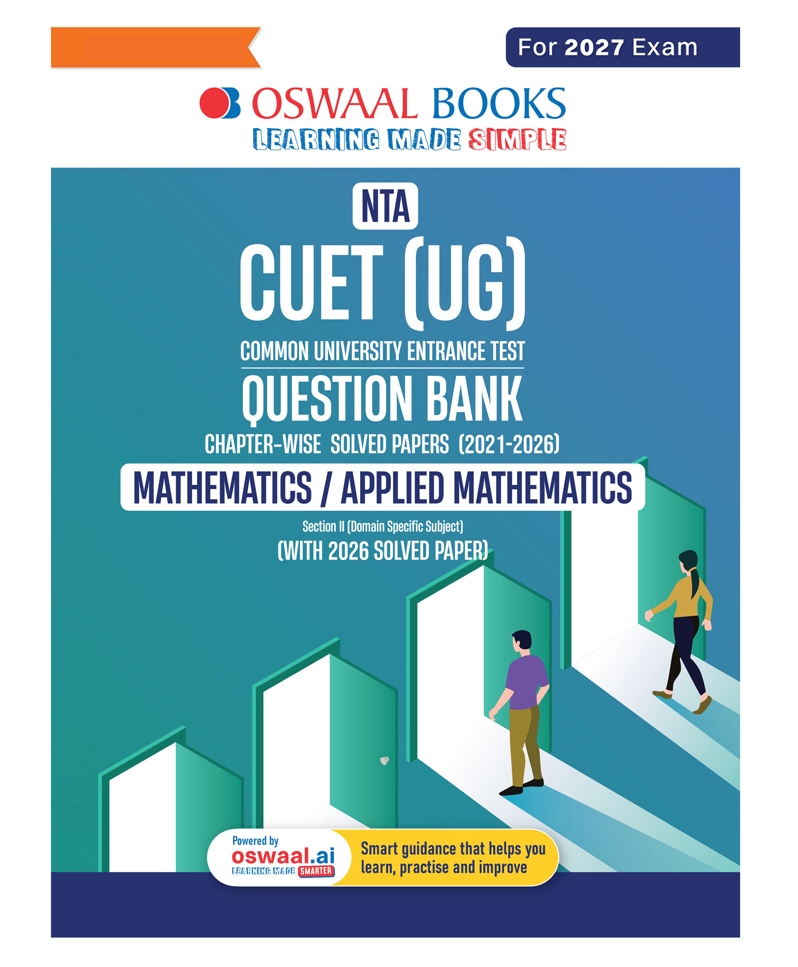 OSWAAL BOOKS NTA CUET (UG) Chapter-wise Solved Papers Question Bank |Mathematics/Applied Mathematics |PYQs (20212026) NCERT aligned MCQs |With Solved Paper 2026 |For 2027 Exam |With Oswaal AI-picture-29
