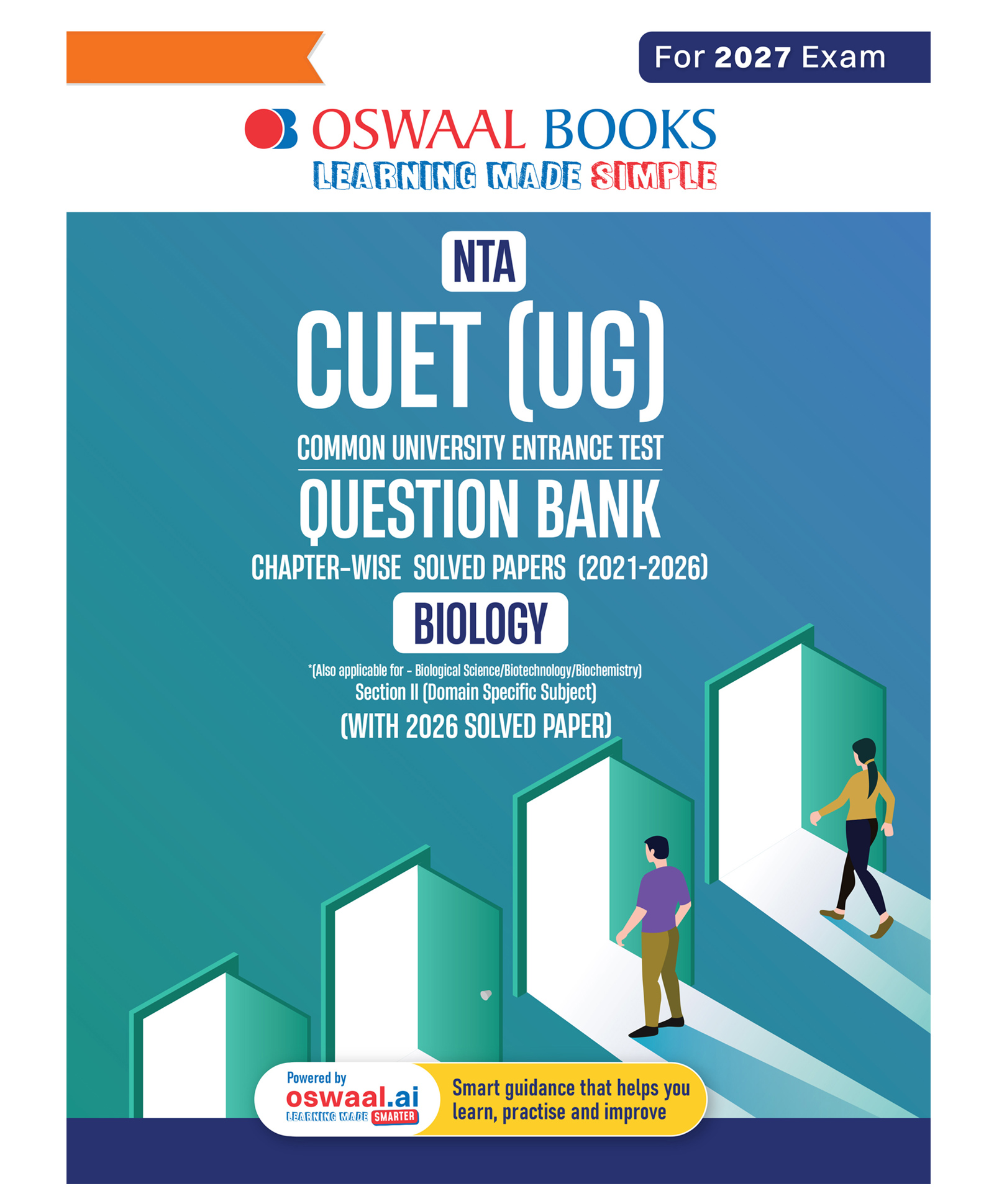OSWAAL BOOKS NTA CUET (UG) Chapter-wise Solved Papers Question Bank | Biology |PYQs (20212026) NCERT aligned MCQs |With Solved Paper 2026 |For 2027 Exam |With Oswaal AI-picture-22