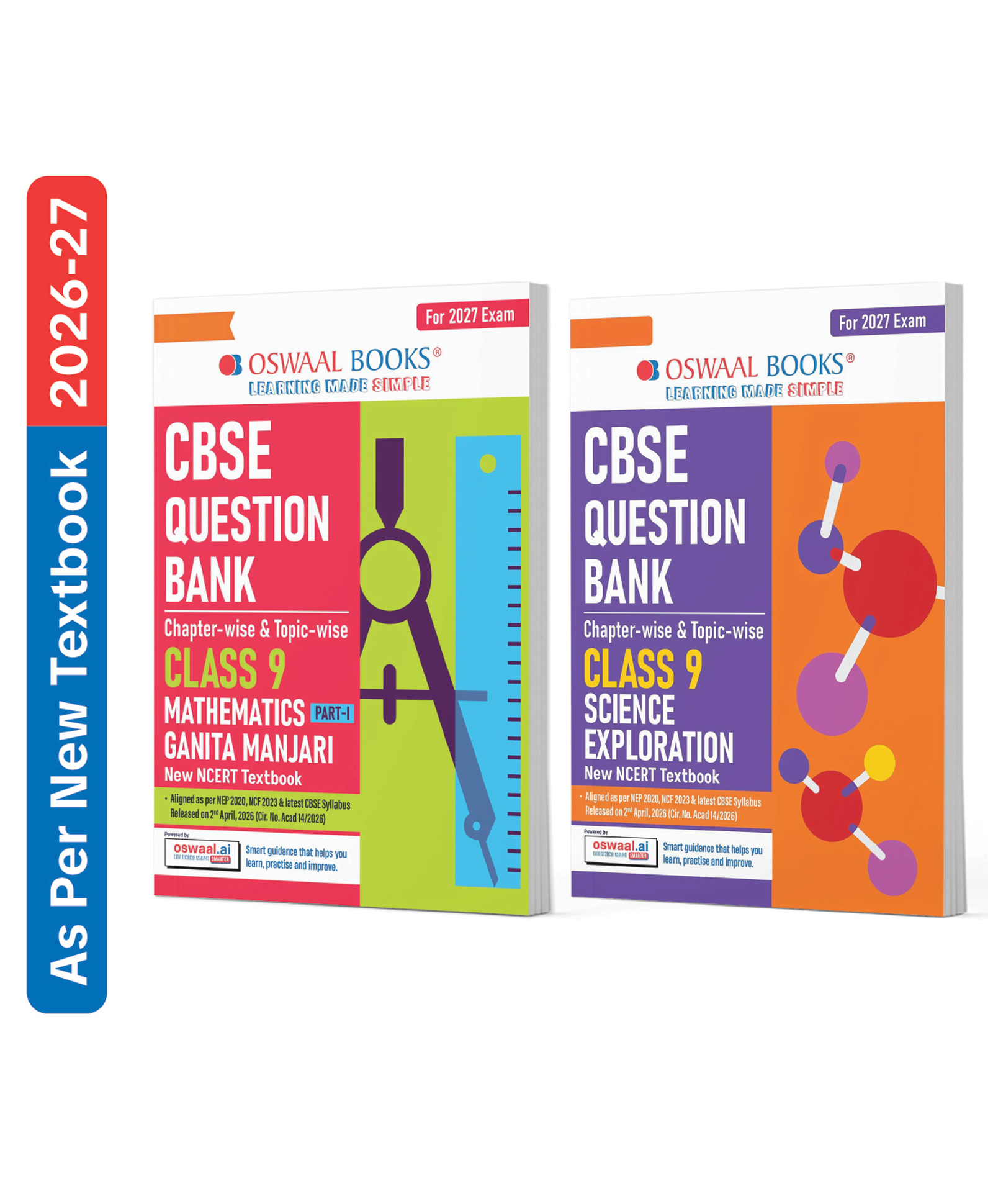 OSWAAL BOOKS CBSE Mathematics Part-1 (Ganita Manjari) & Science (Exploration) Question Bank Chapter-wise & Topic-wise Class 9 (Set of 2 Books) | NCERT BASED | Self-Assessment & Practice Papers-picture-12