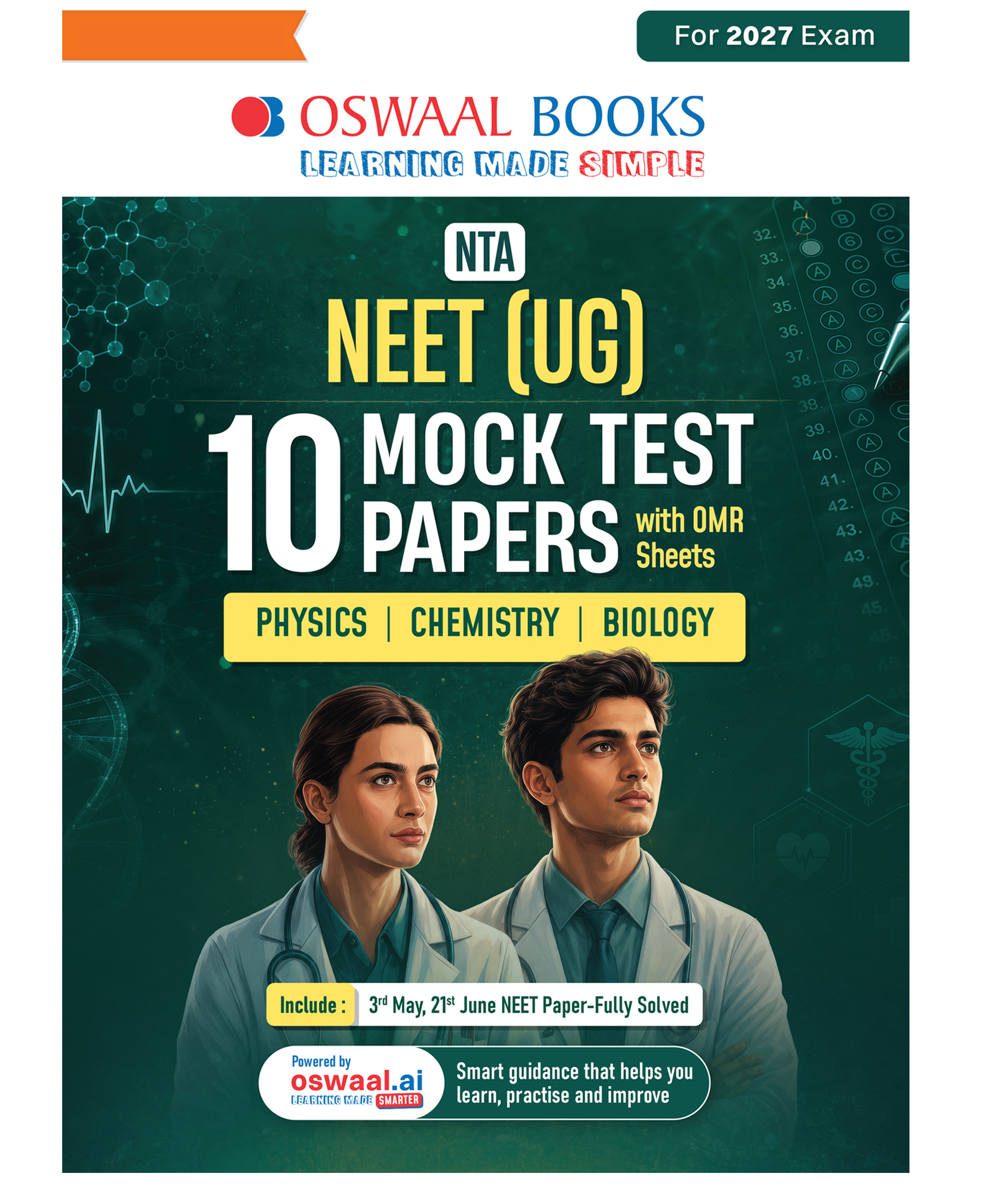 OSWAAL BOOKS NEET (UG) 10 Mock Test Papers (Physics, Chemistry & Biology) ¦ Includes 3rd May & 21st June (Re-NEET) 2026 Fully Solved Papers ¦ 1950+ Questions, Mind Maps, Mnemonics¦ For 2027 Exam-image-18