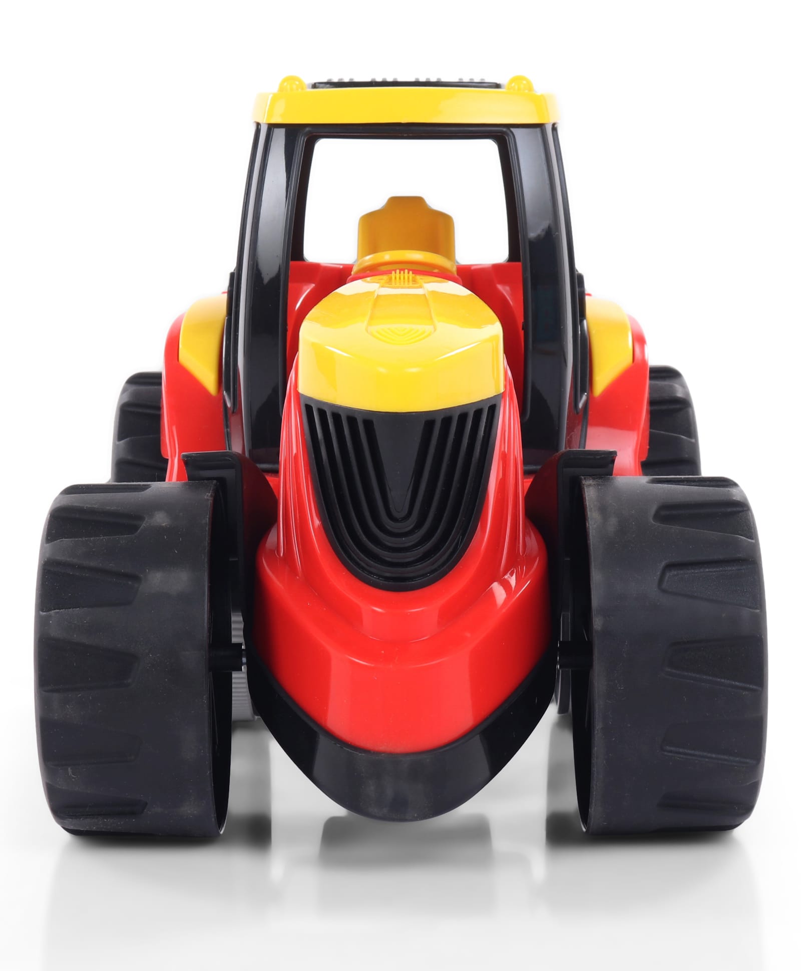 United Agencies Friction Power Modern Tractor Toy Friction Powered Toy Tractor Manual Push & Go - Yellow & Red-image-28