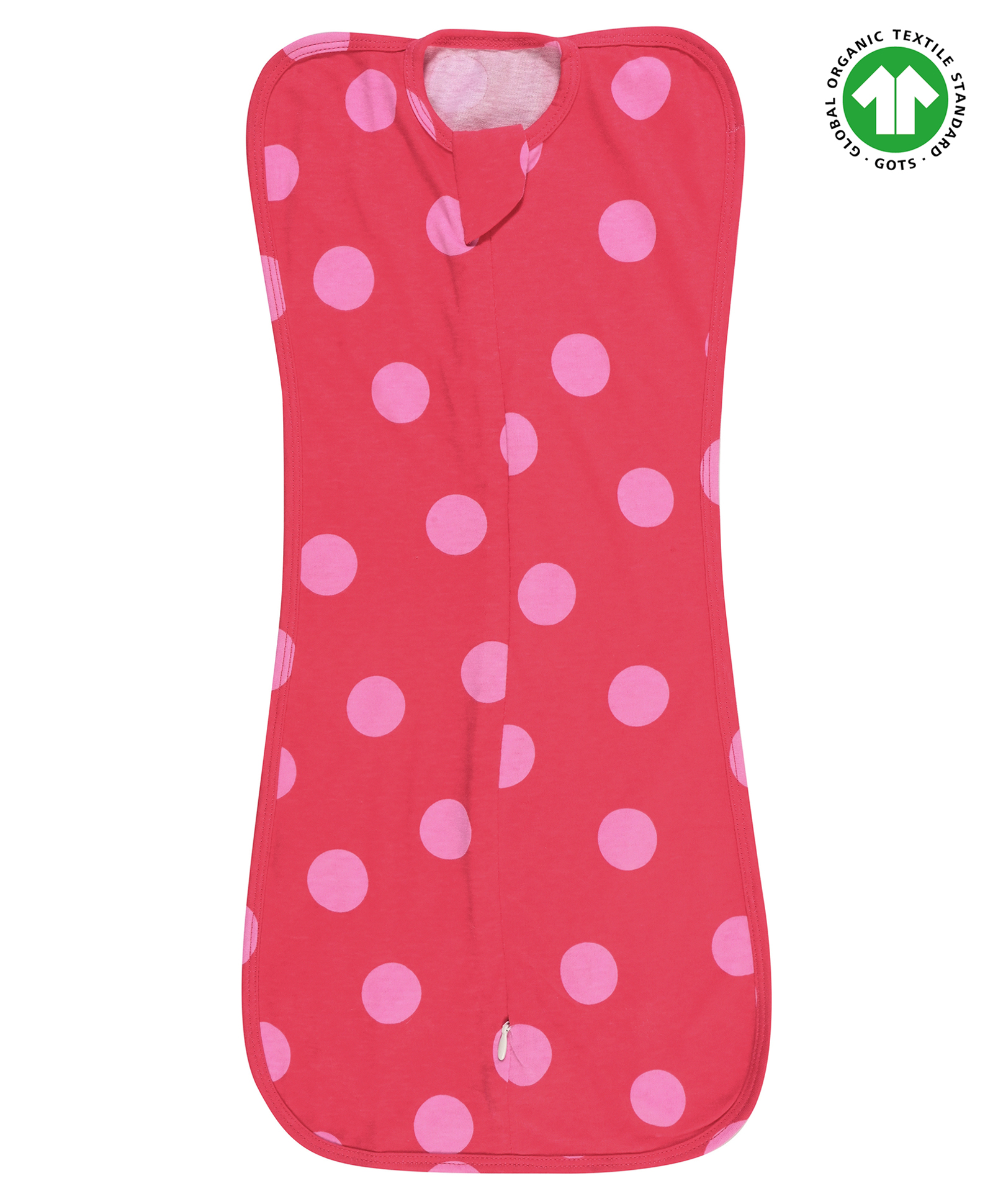 The Boo Boo Club Cotton Arms Up Printed Sleeping Swaddle Pod For Baby 0-6M Pink-image-24