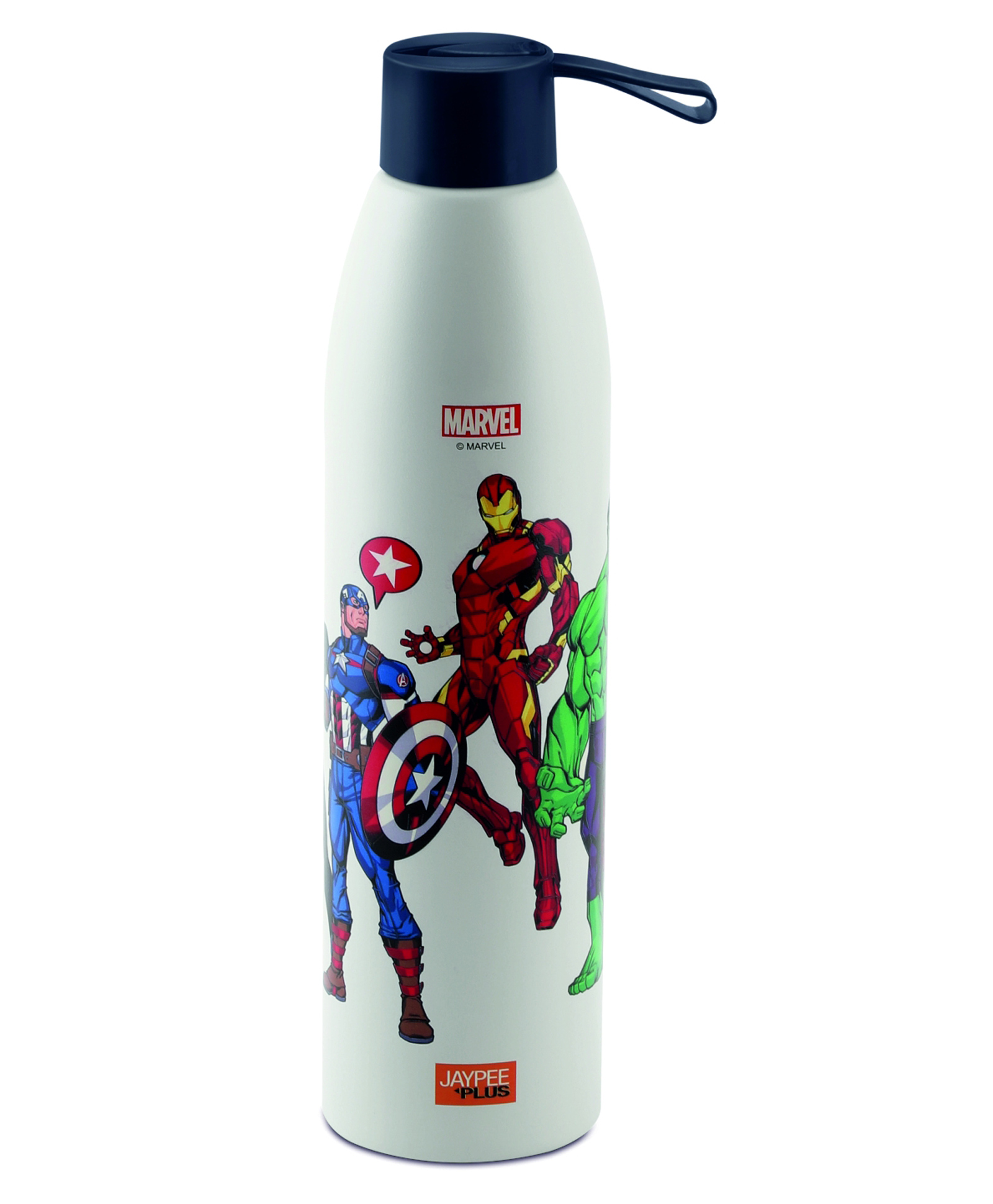 Jaypee Plus Amber Prime 1000 SmartSteel Vacuum Insulated Bottle | 950ml Stainless Steel Water Bottle | 24 Hrs Hot & Cold | Marvel Hulk Print | Rust & Leak Proof | Hulk Smash Print-picture-26