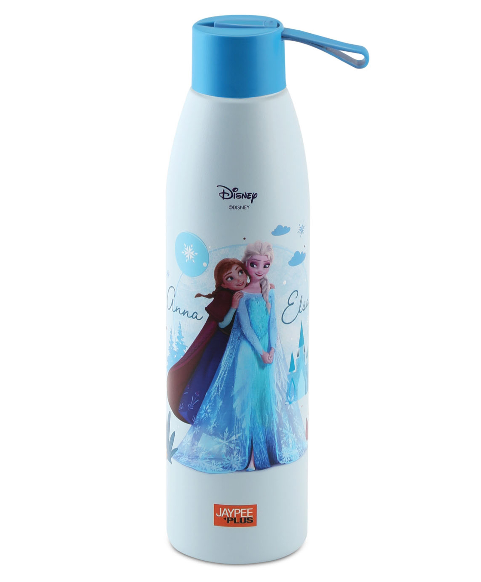 Jaypee Plus Amber Prime 750 SmartSteel Vacuum Insulated Bottle | 720ml Stainless Steel Water Bottle | 24 Hrs Hot & Cold | Disney Frozn Anna Elsa Print | Rust & Leak Proof | Anna Elsa Print-picture-25