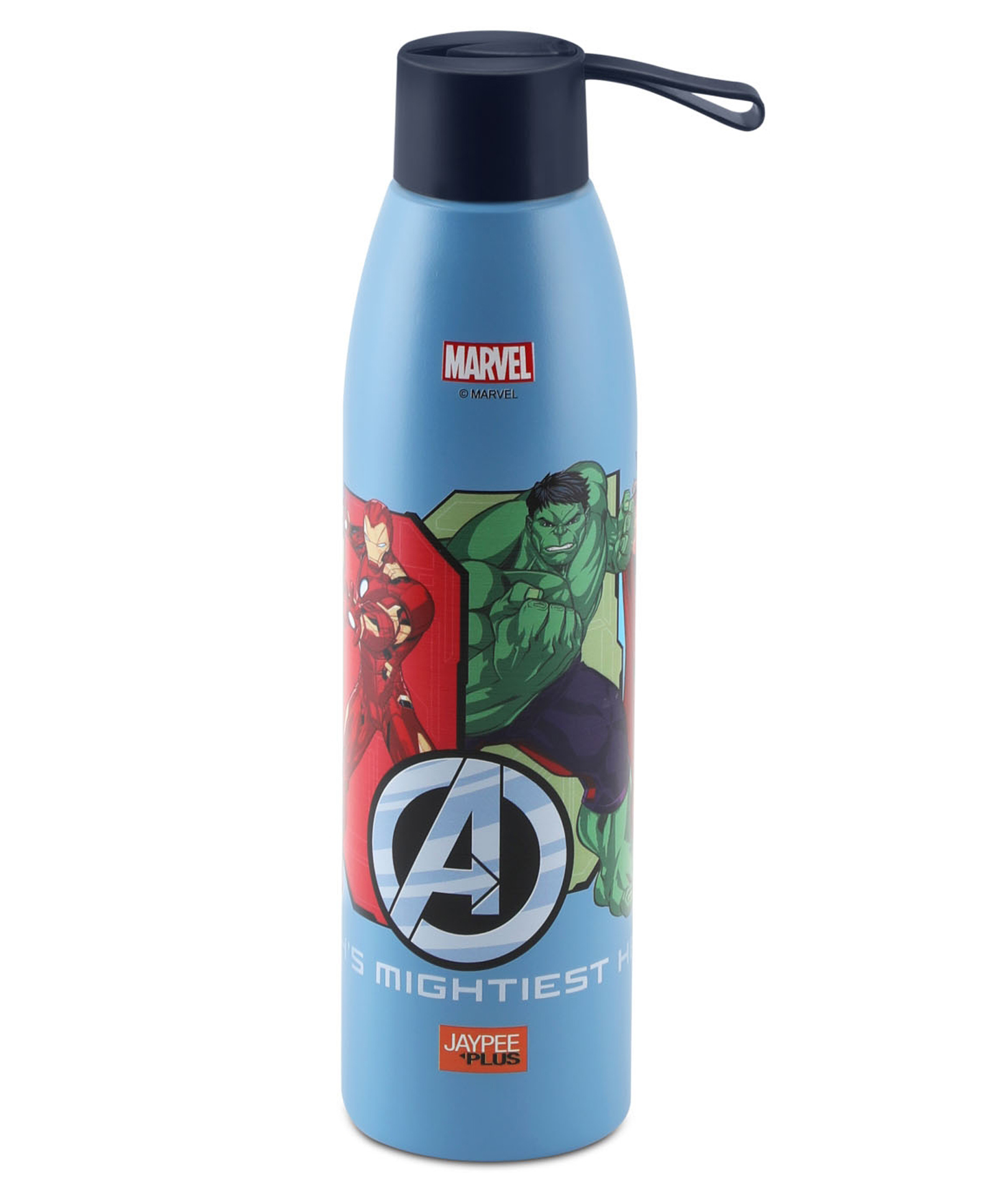 Jaypee Plus Amber Prime 750 SmartSteel Vacuum Insulated Bottle | 720ml Stainless Steel Water Bottle | 24 Hrs Hot & Cold | Disney Mightiest Heroes Print | Rust & Leak Proof | Mightiest Heroes Print-image-6