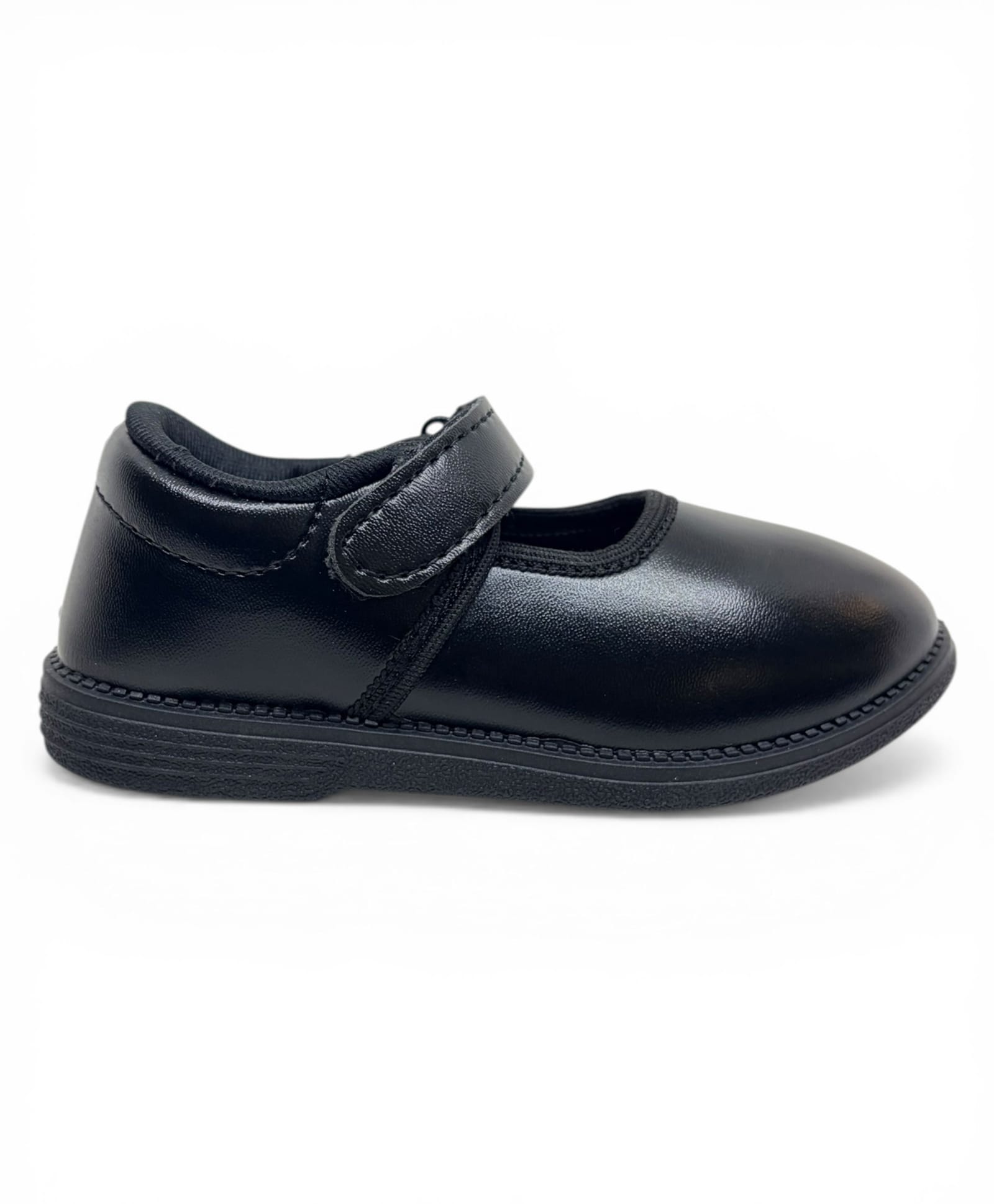 Lil Lollipop Solid Velcro Closure Shoes - Black-picture-21