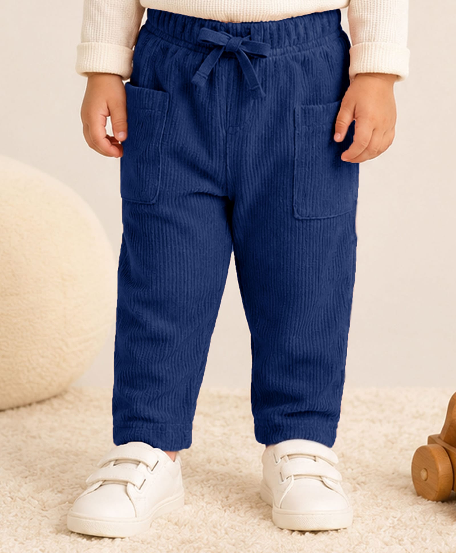 Mi Arcus Knit Solid Pyjamas - Blue-picture-21