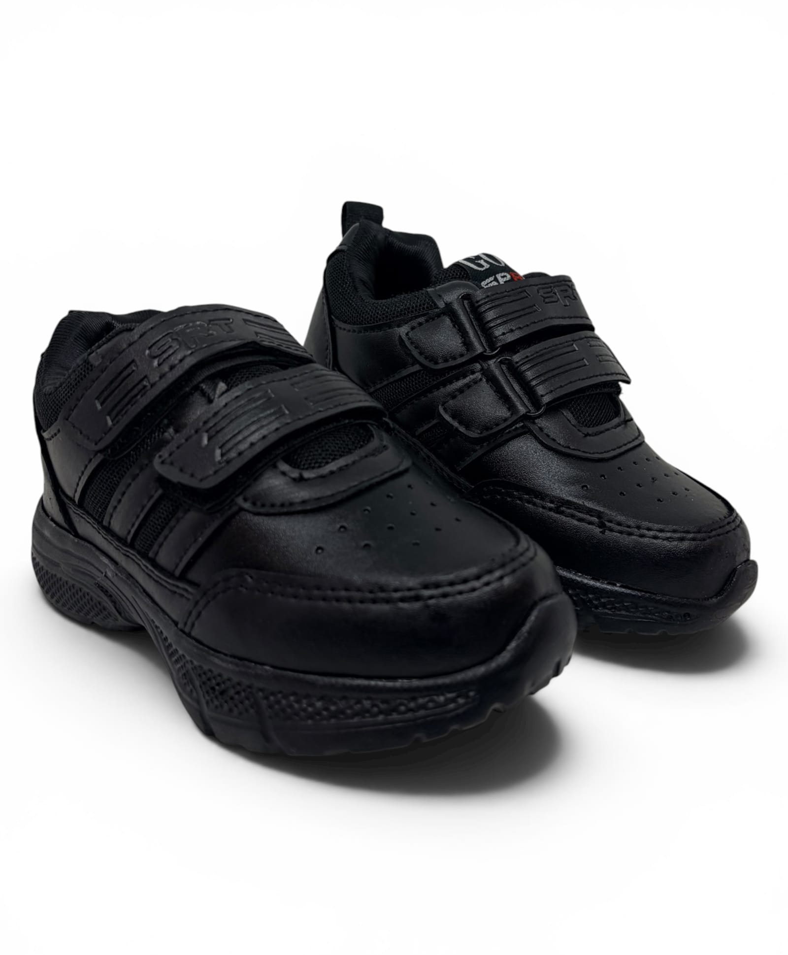 Lil Lollipop Solid Velcro Closure Shoes - Black-picture-24