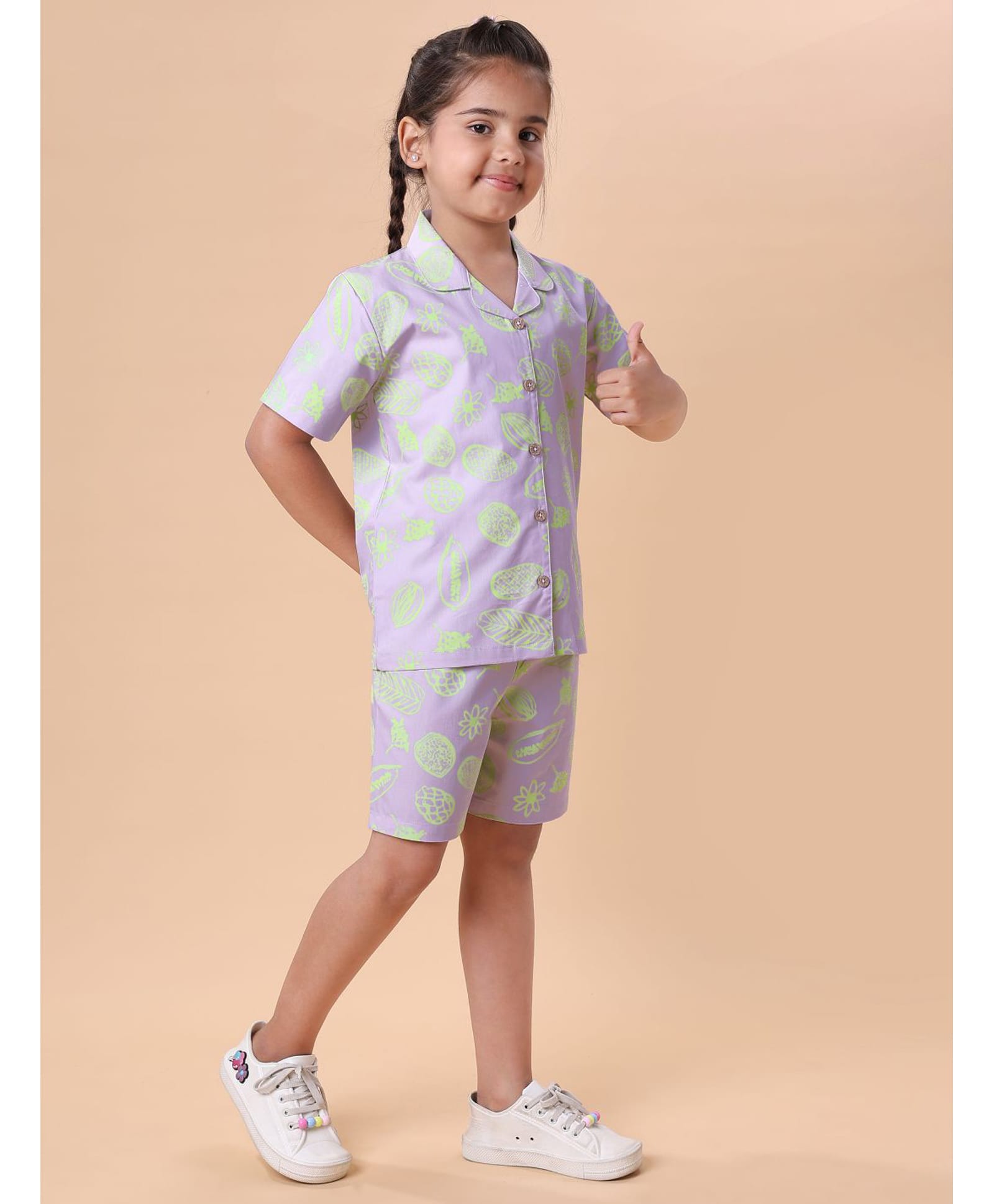 Buy Casa Dee NeeNee Cotton Woven Half Sleeves Floral Printed