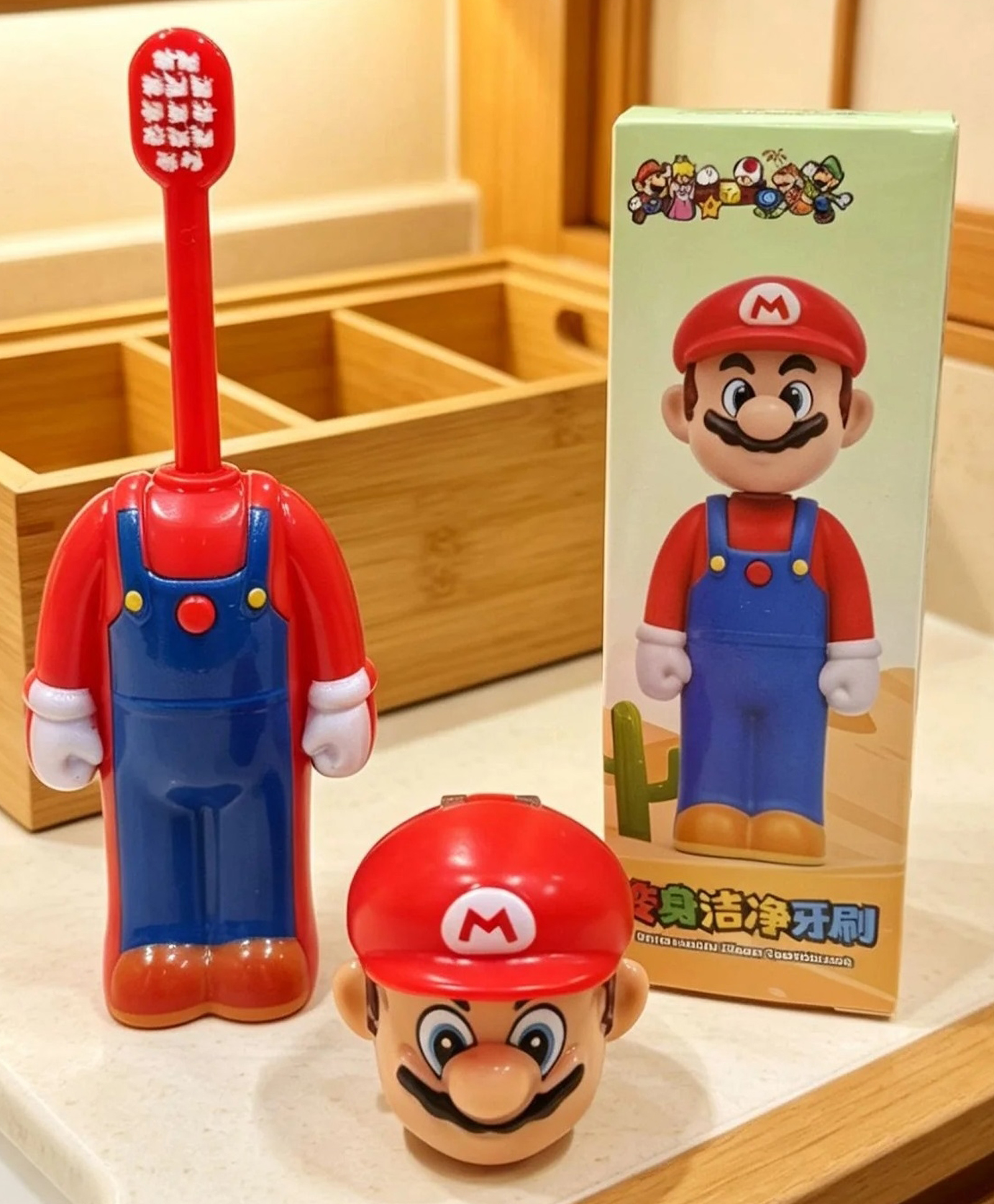 Ortis Mario Kids Toothbrush for Toddlers & Babies - Red-image-8