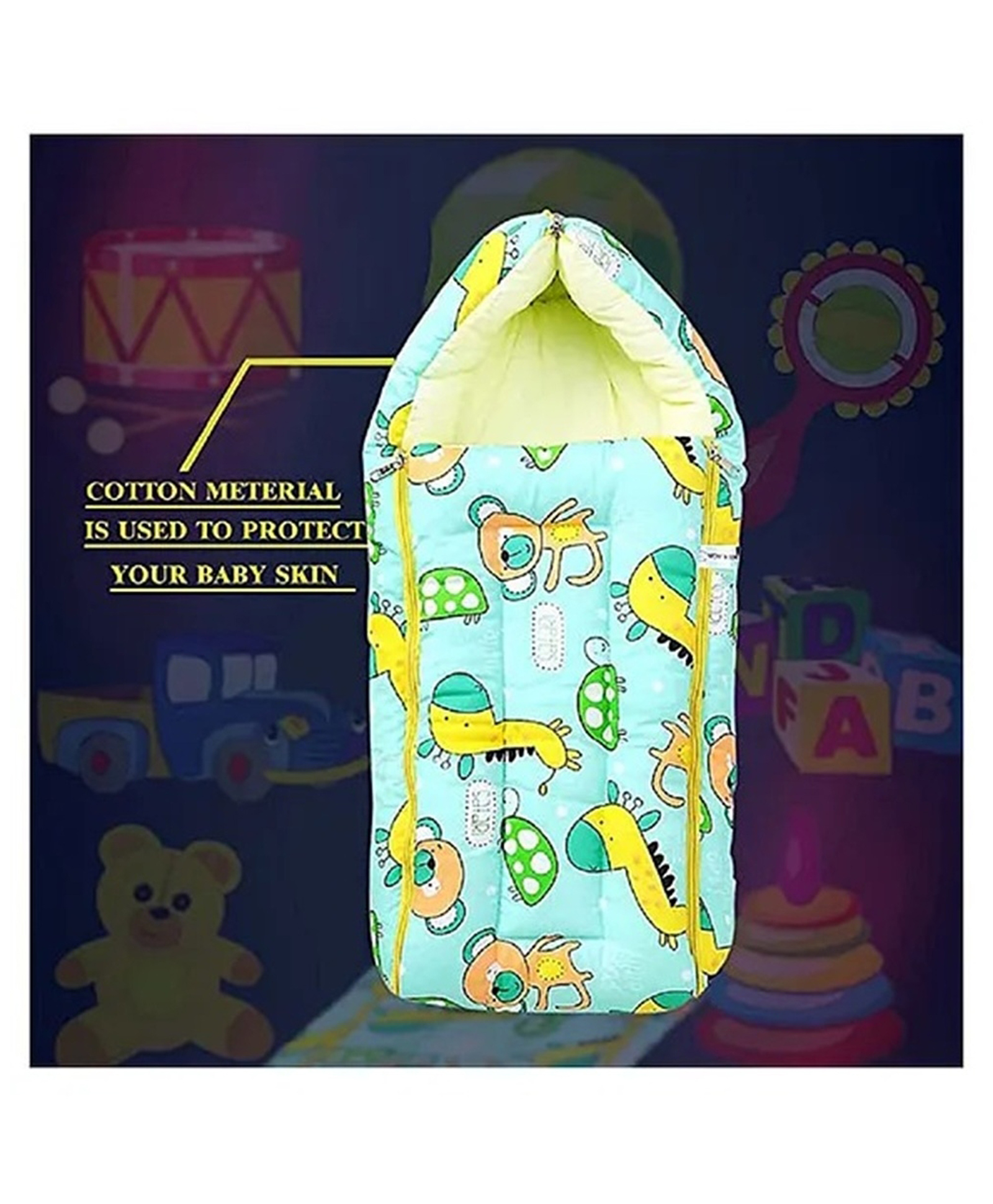 Boxot Impex Cotton Sleeping Bag - Blue-image-38