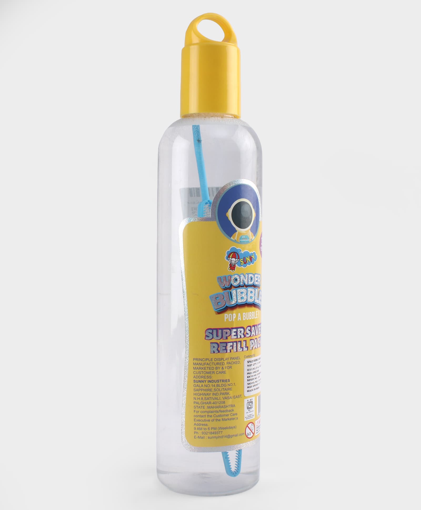 Sunny Wonder Bubble Big Solution with wand 1000 ml - Yellow-image-42