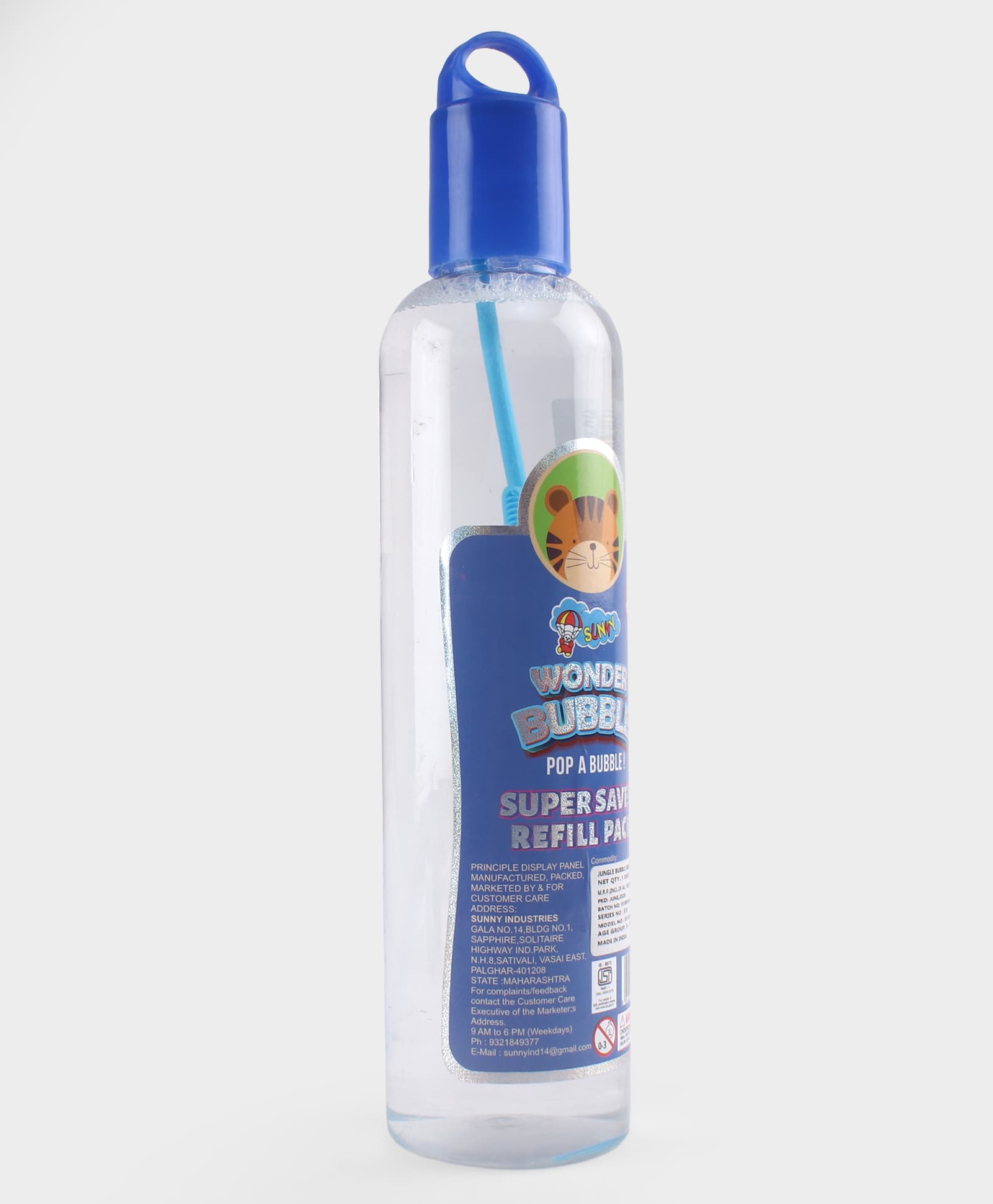 Sunny Wonder Bubble Big Solution with wand 1000 ml - Blue-image-14