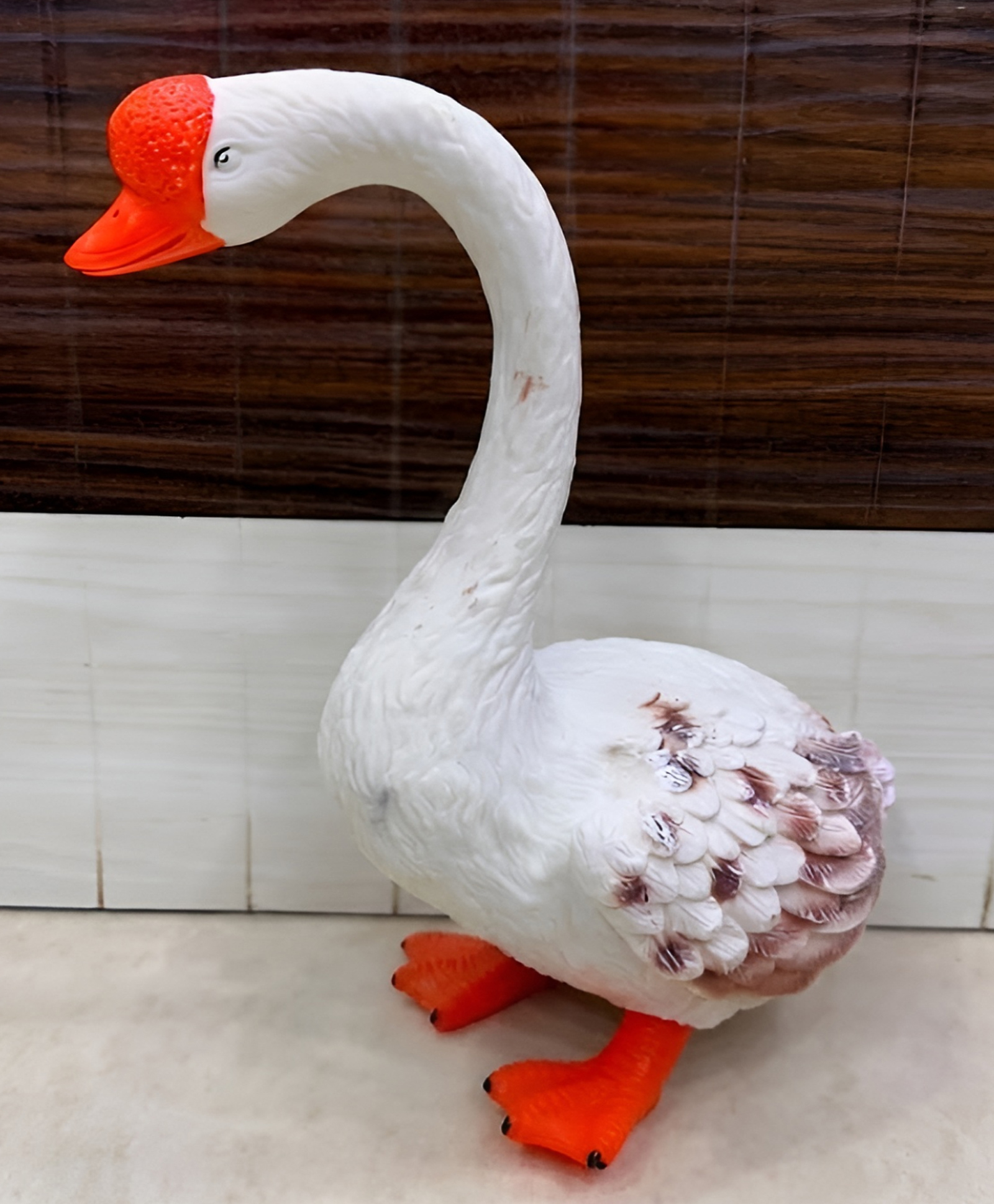 NEGOCIO Goose PVC Realistic Educational Figurine for Yard Tabletop Lawn|Home & Garden|Yard, Garden & Outdoor Living|Garden Dcor - PACK OF 1- COLOR MAY VARY-picture-13