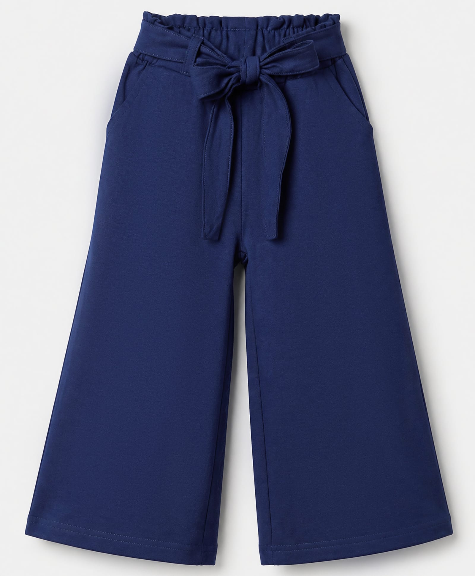 Honeyhap Premium Cotton Terry Knit Full Length Trouser with Bio Finish in Blue-picture-37