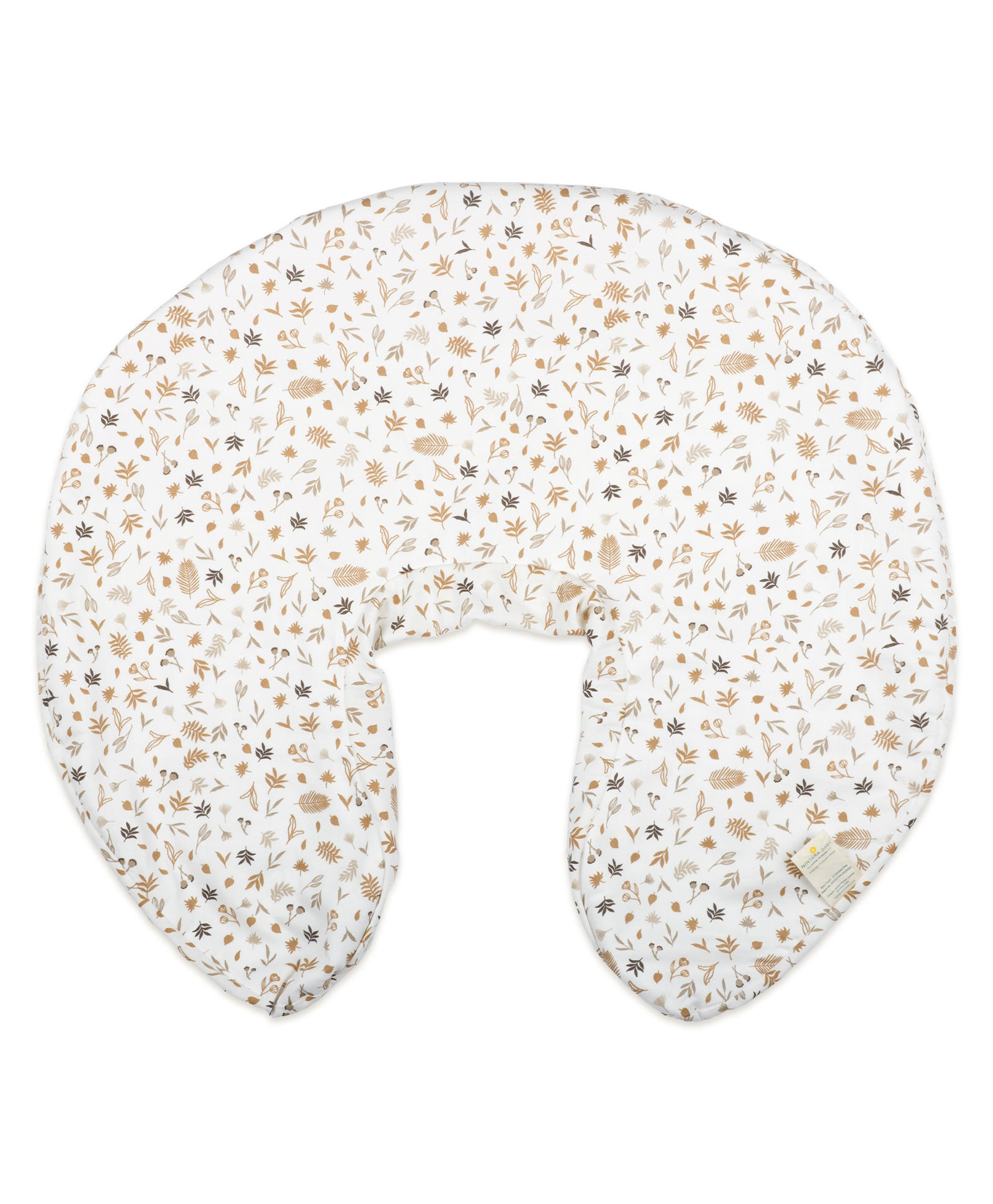 Nintara Baby Nursing Nest Pillow Cover Soft Breathable 100% Cotton Cover with Anti-Seep Layer, Machine Washable, Easy Zip-Off Design-image-22