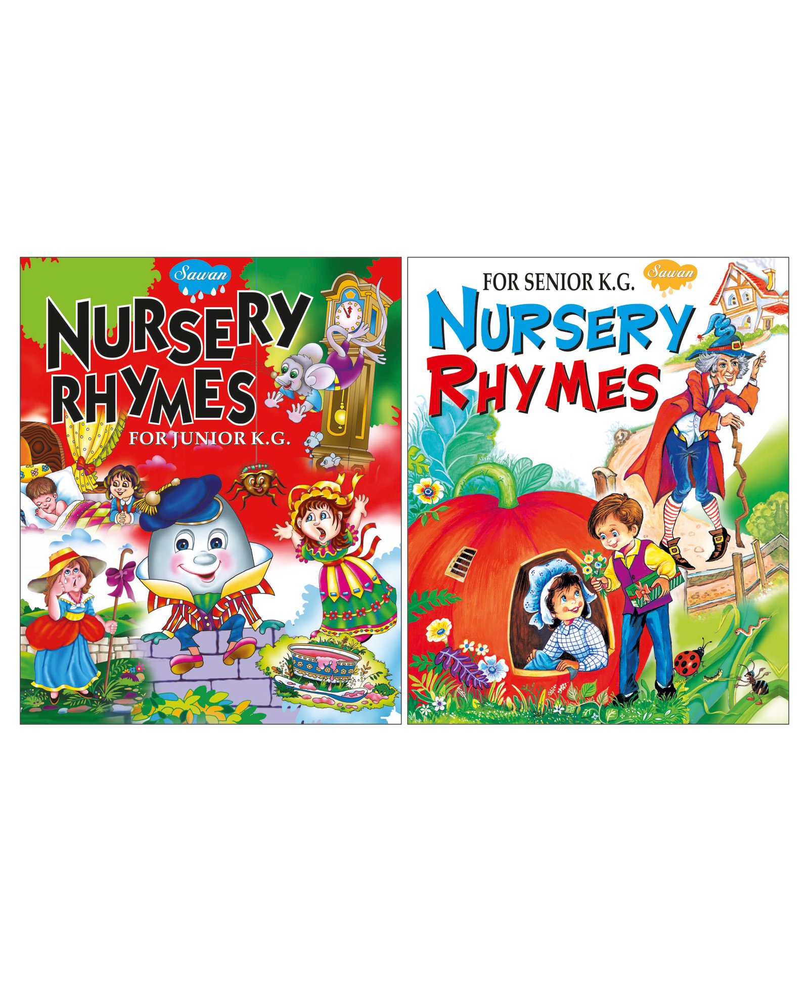 Nursery Rhymes For Junior & Senior KG Set of 2 Books - English Online in India, Buy at Best Price from - 2459411 Nursery Rhymes For Junior & Senior KG Set of 2 Books - English Online in India, Buy at Best Price from - 2459411