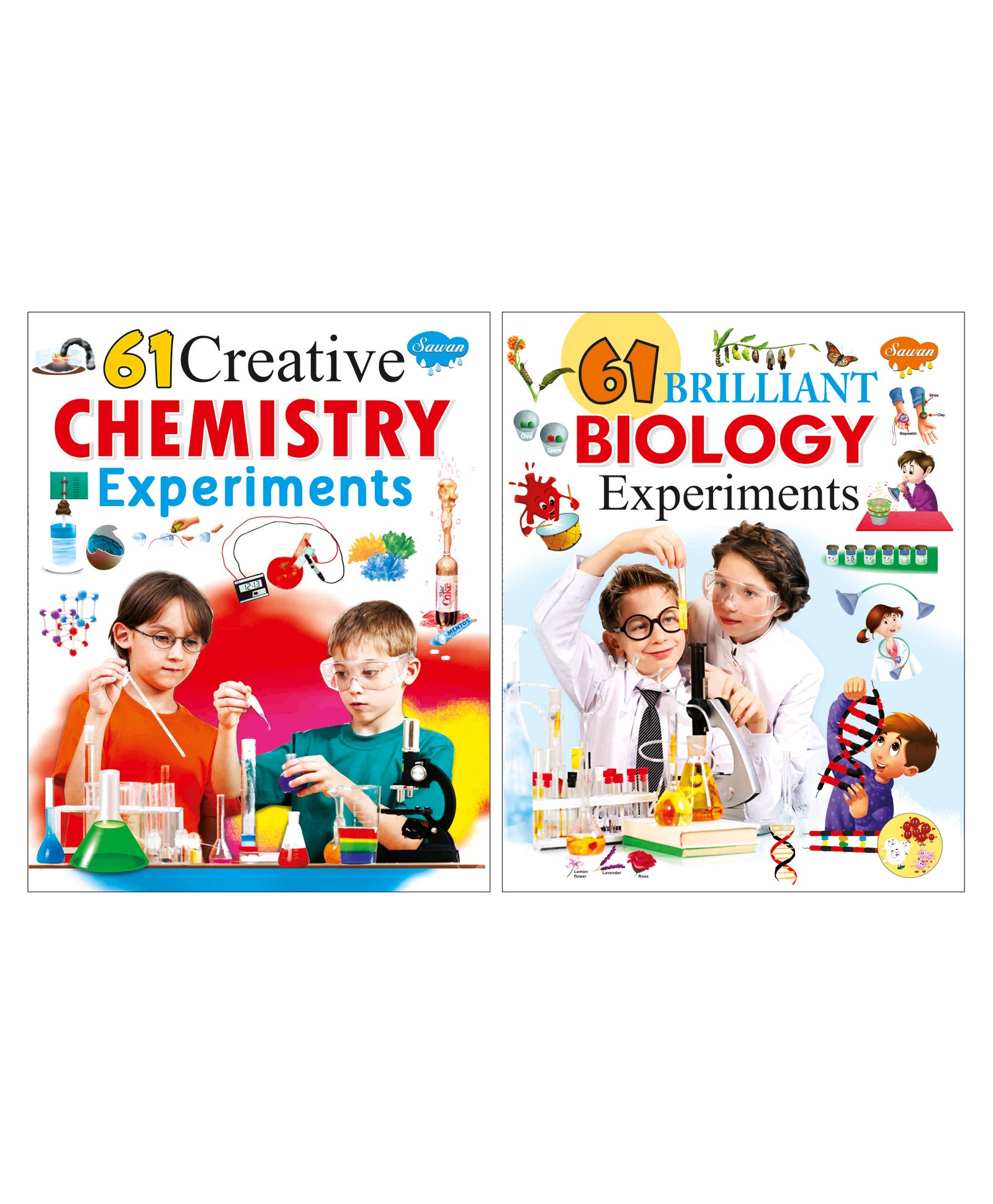 61 Creative Chemistry Experiments And 61 Brilliant Biology Activity Book - English-image-24