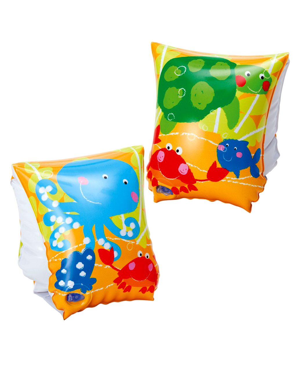 Intex Inflatable Swimming Arm Bands Fun Fish Print Set of 2 - Multicolor-picture-20