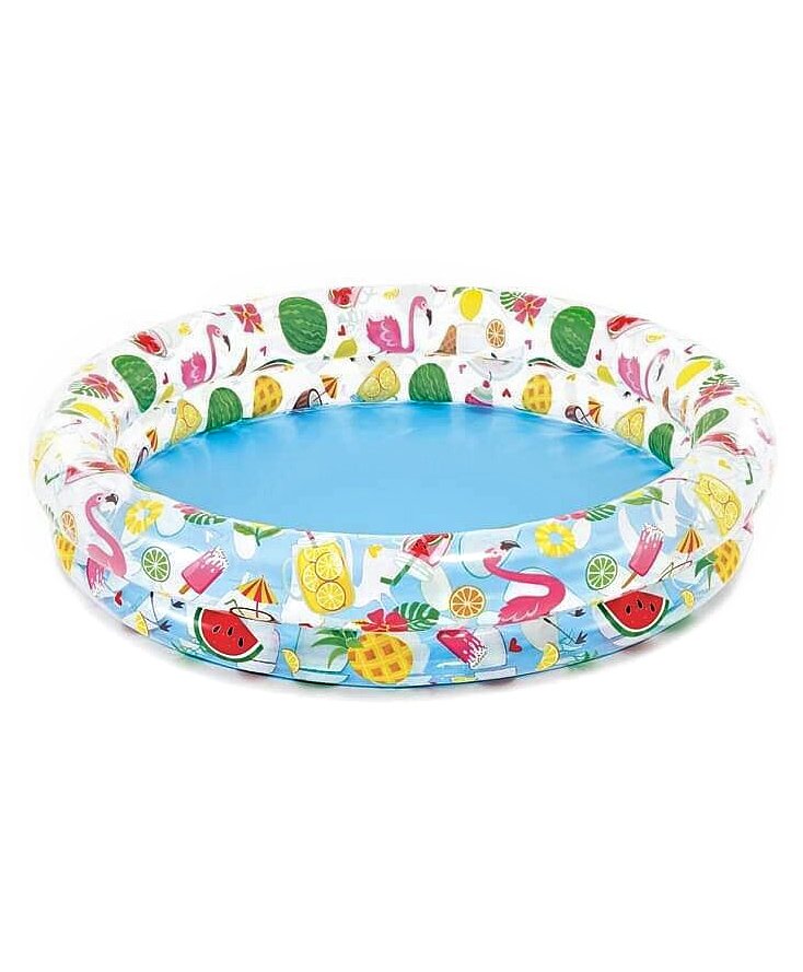 Intex Just So Fruity Pool Set With Ball & Ring - Multicolor-image-2