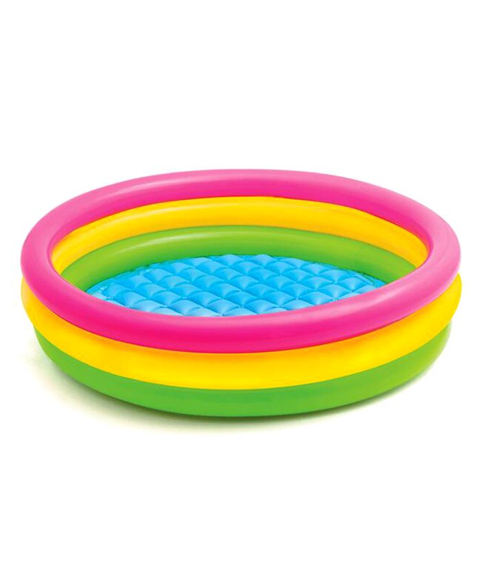 Intex Sunset Glow Pool Ring - Pink Yellow Green-picture-23