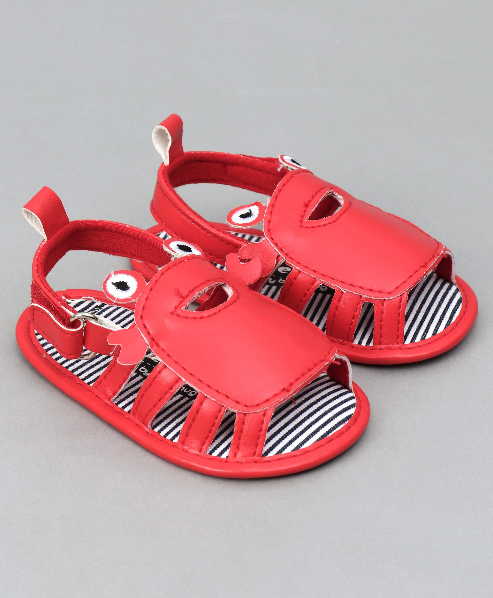 Cute Walk By Babyhug Crab Shape Booties - Red-image-30