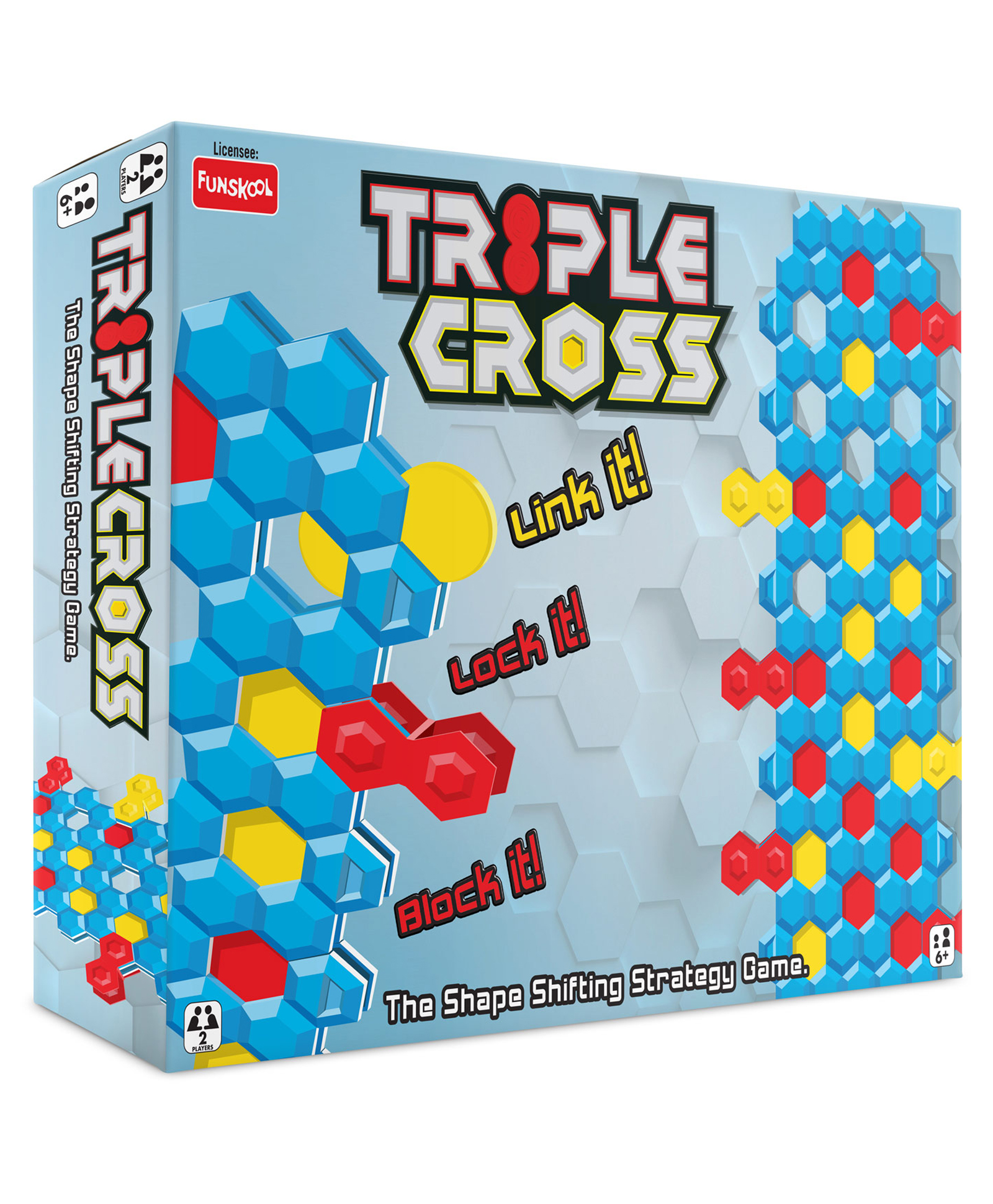 Funskool Triple Cross Game - Blue-picture-20