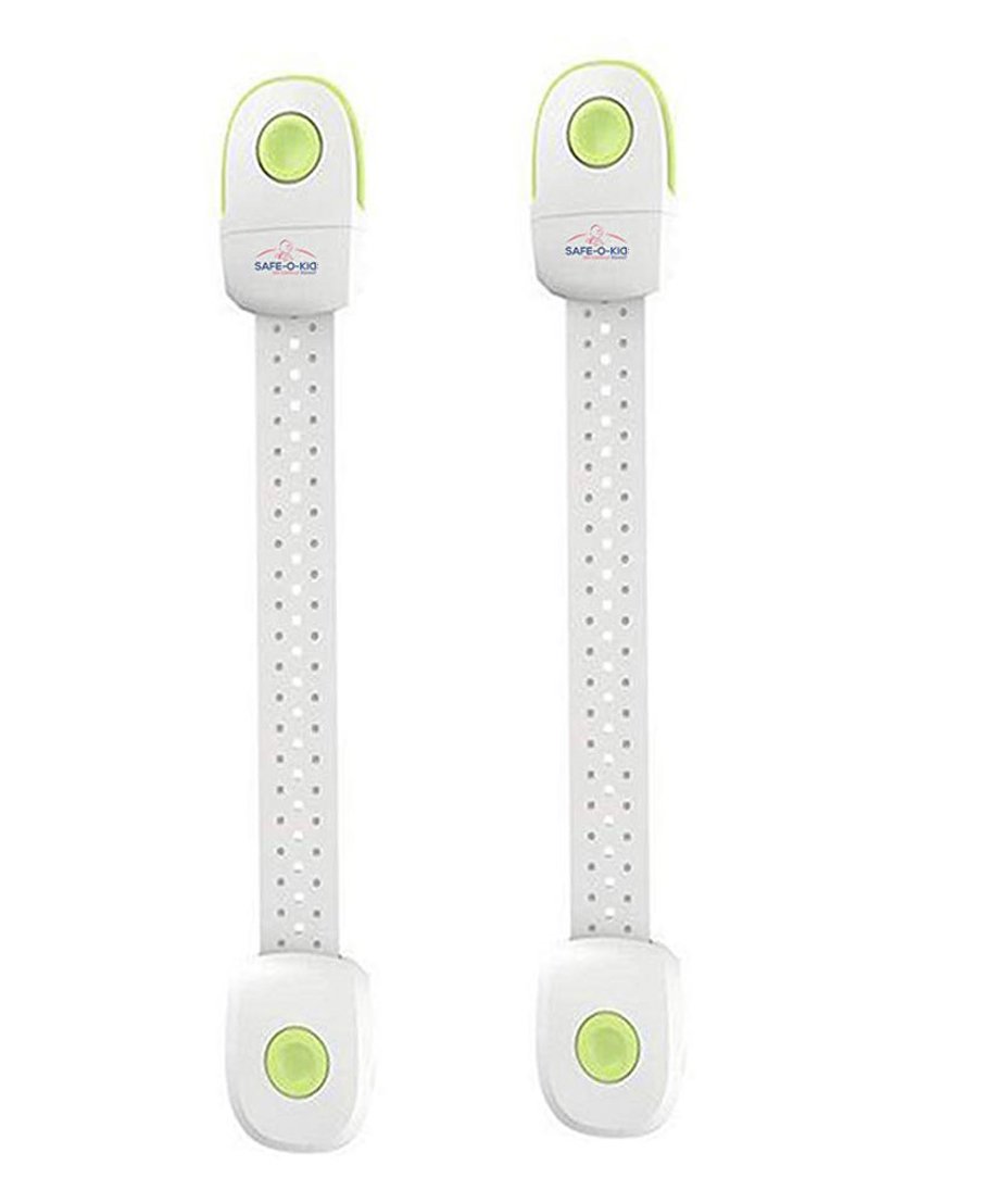 Safe-O-Kid Multipurpose Safety Lock Pack of 2 - Green-picture-49