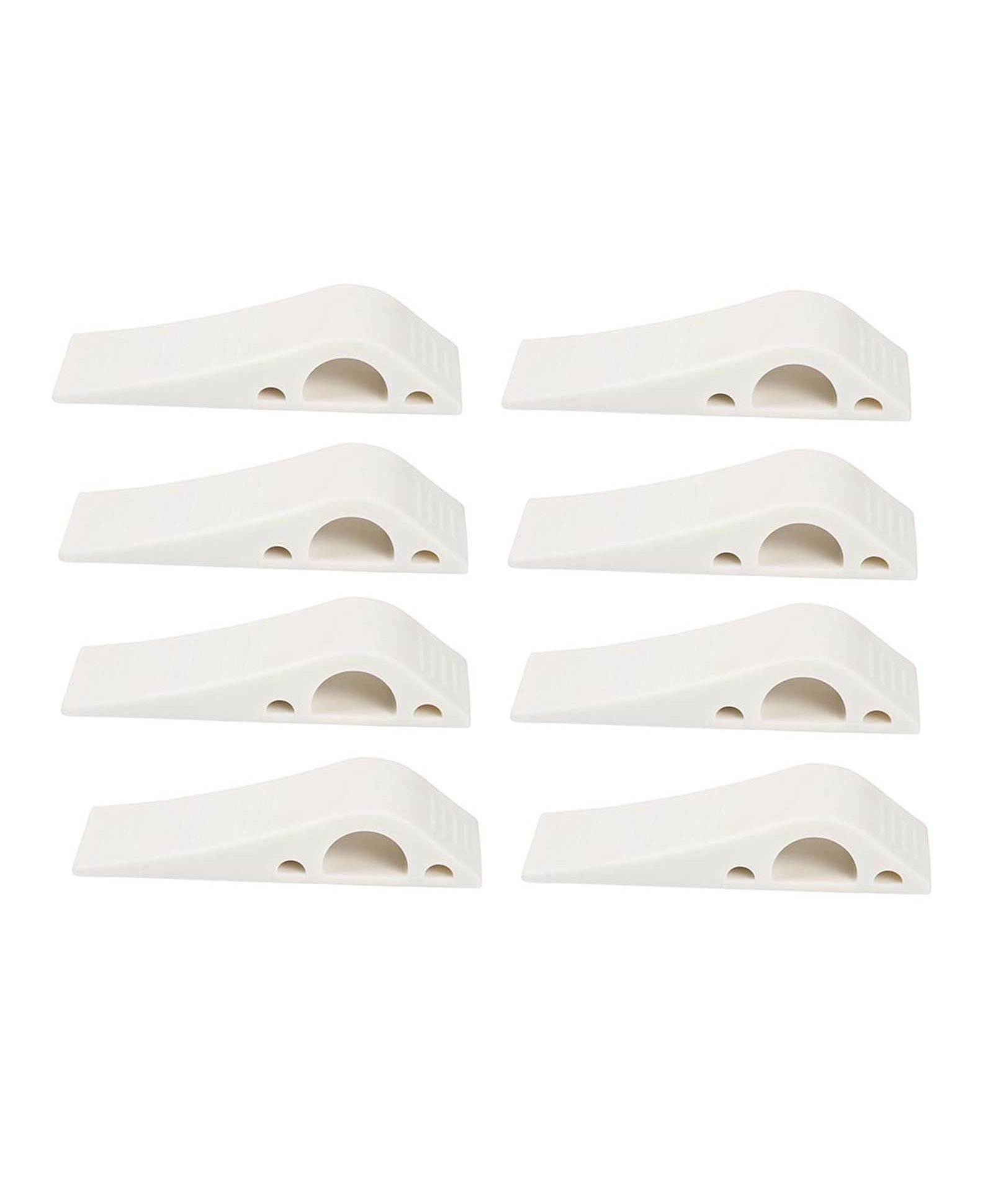 Safe-O-Kid Anti-Slip TPR Door Stopper Pack of 8 - White-picture-19