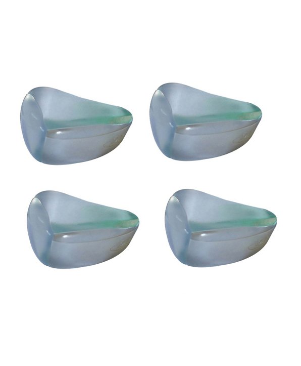 Safe-O-Kid High Quality Tear Drop Corner Caps Transparent - Pack of 4-picture-10