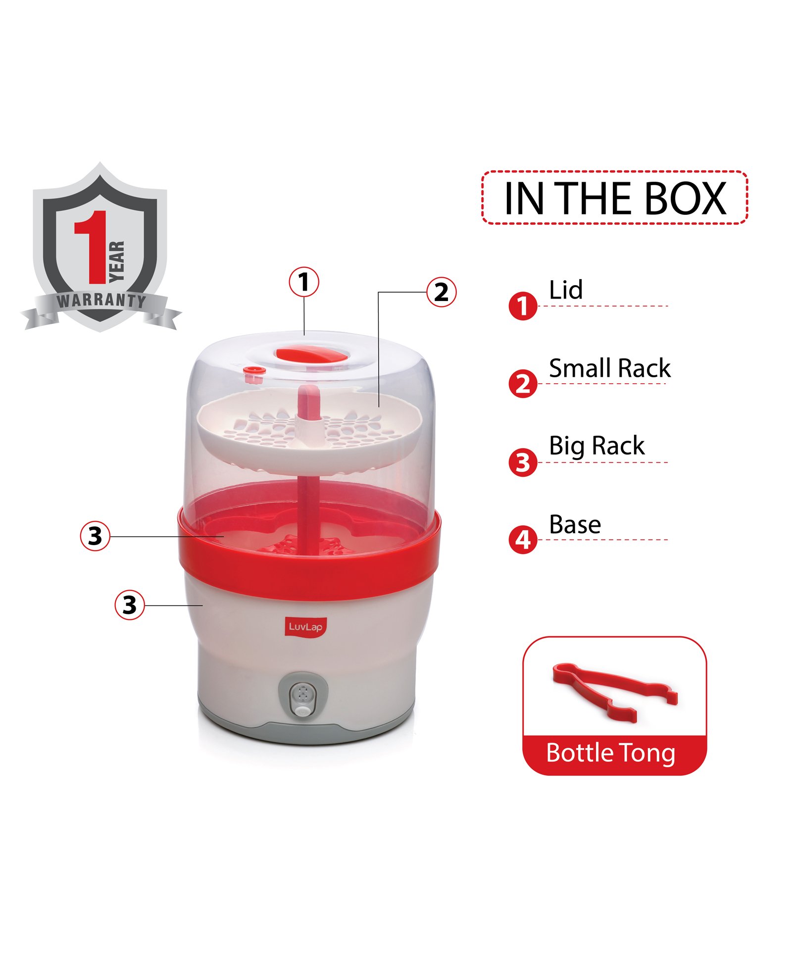 luvlap bottle sterilizer